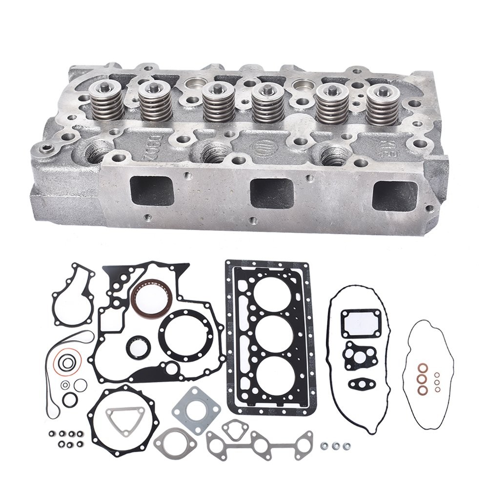 For Kubota D902 ZD323 1G962-03045 Complete Cylinder Head With Gasket Kit