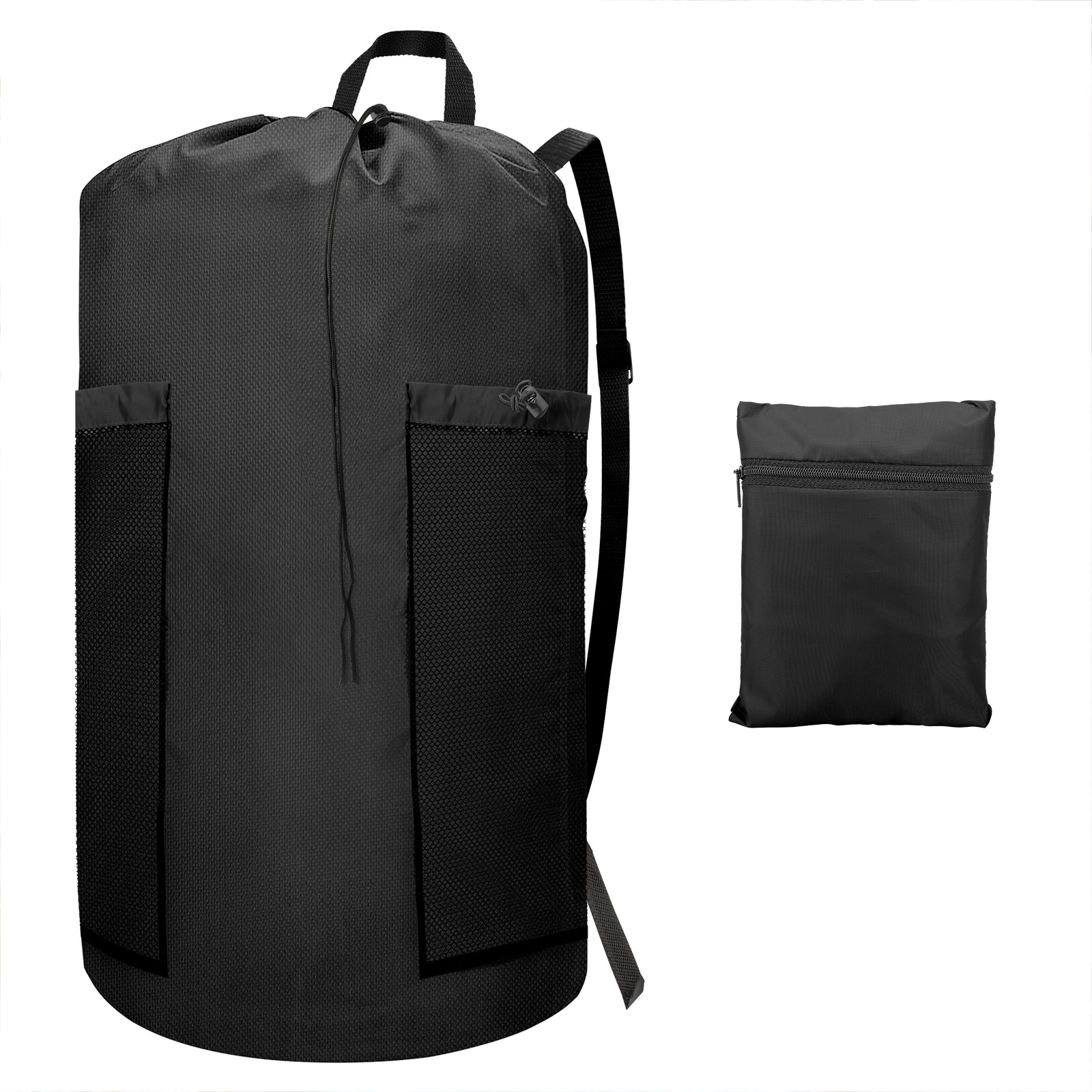 Heavy Duty 120L Laundry Bag Backpack 900D Oxford Waterproof for Cloth Organizer