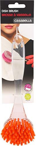 Casabella Round Cleaning Brush Scrubber Assorted Colors Pack of 1