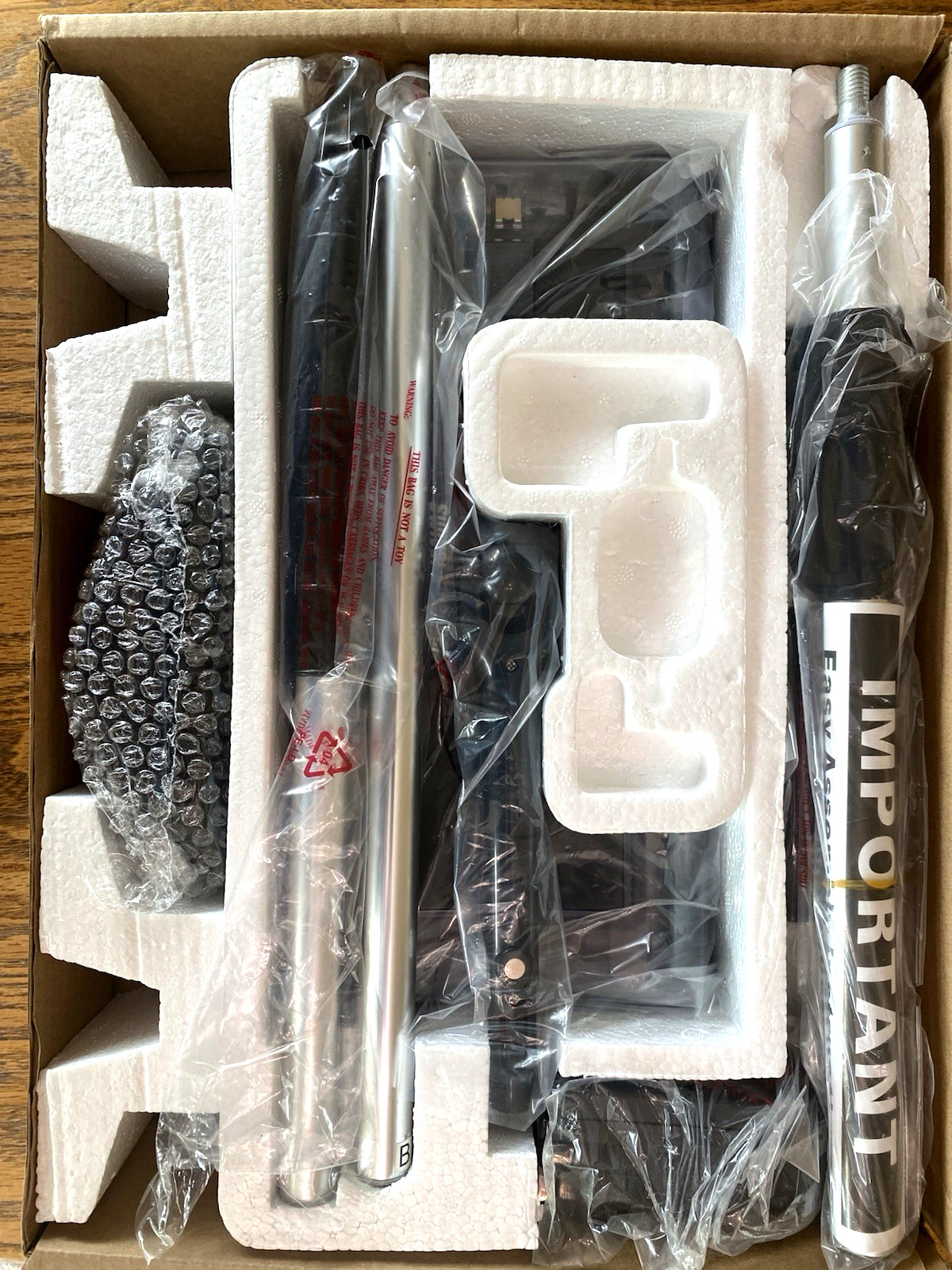 Cordless Swivel Sweeper SWS1M-TV Battery Powered Vacuum OnTel NEW Open Box
