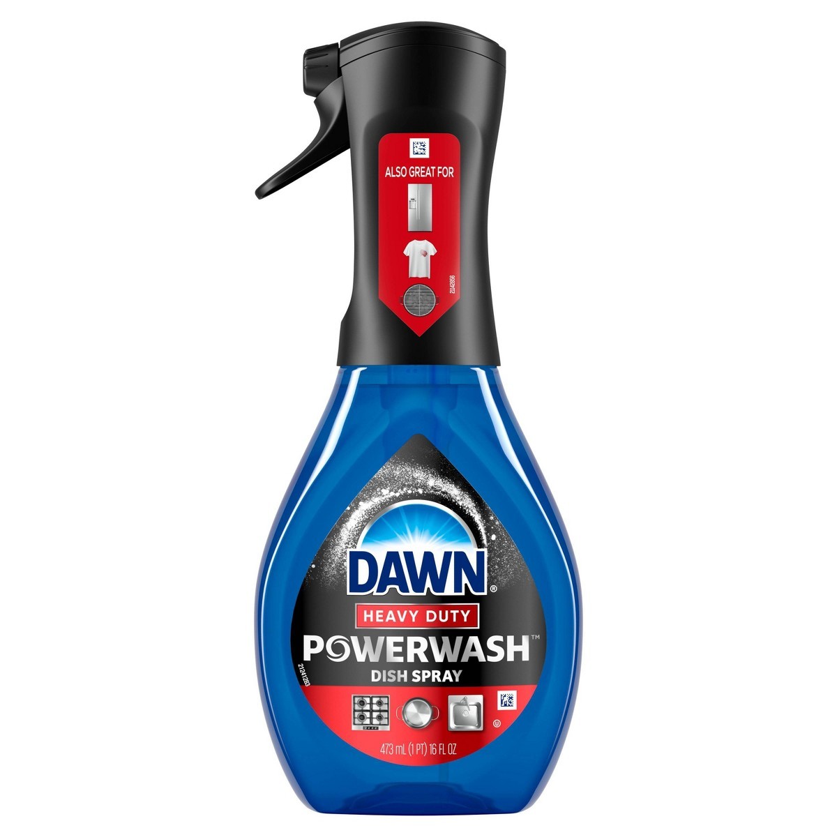 16 fl oz Heavy Duty Dish Spray Powerwash Formula Kitchen Washing‑Up Supply
