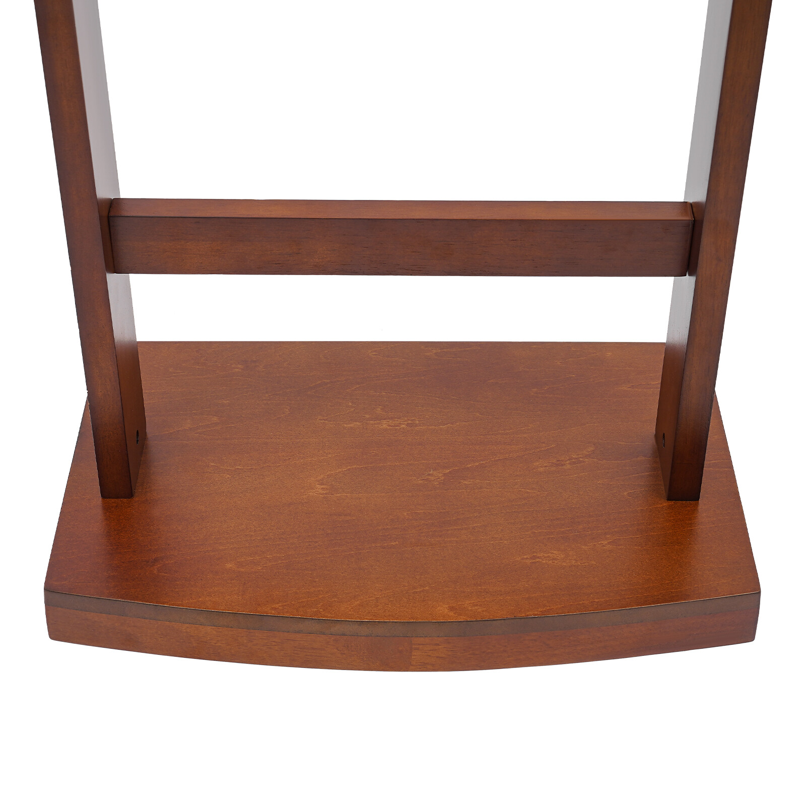 Free Standing Wood Suit Rack, Freestanding Clothing Valet Stand, Valet Stand