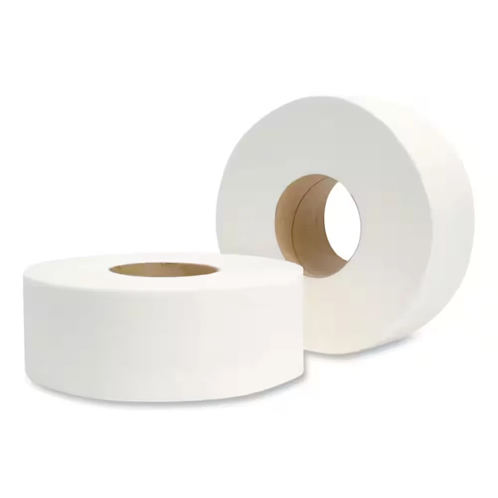 Toilet Paper 2-Ply Jumbo White Septic Safe Commercial Residential (12/Carton)