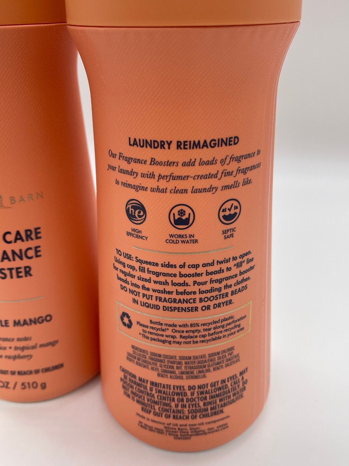 Bath & Body Works PINEAPPLE MANGO Laundry Booster Fabric Care Set of 2