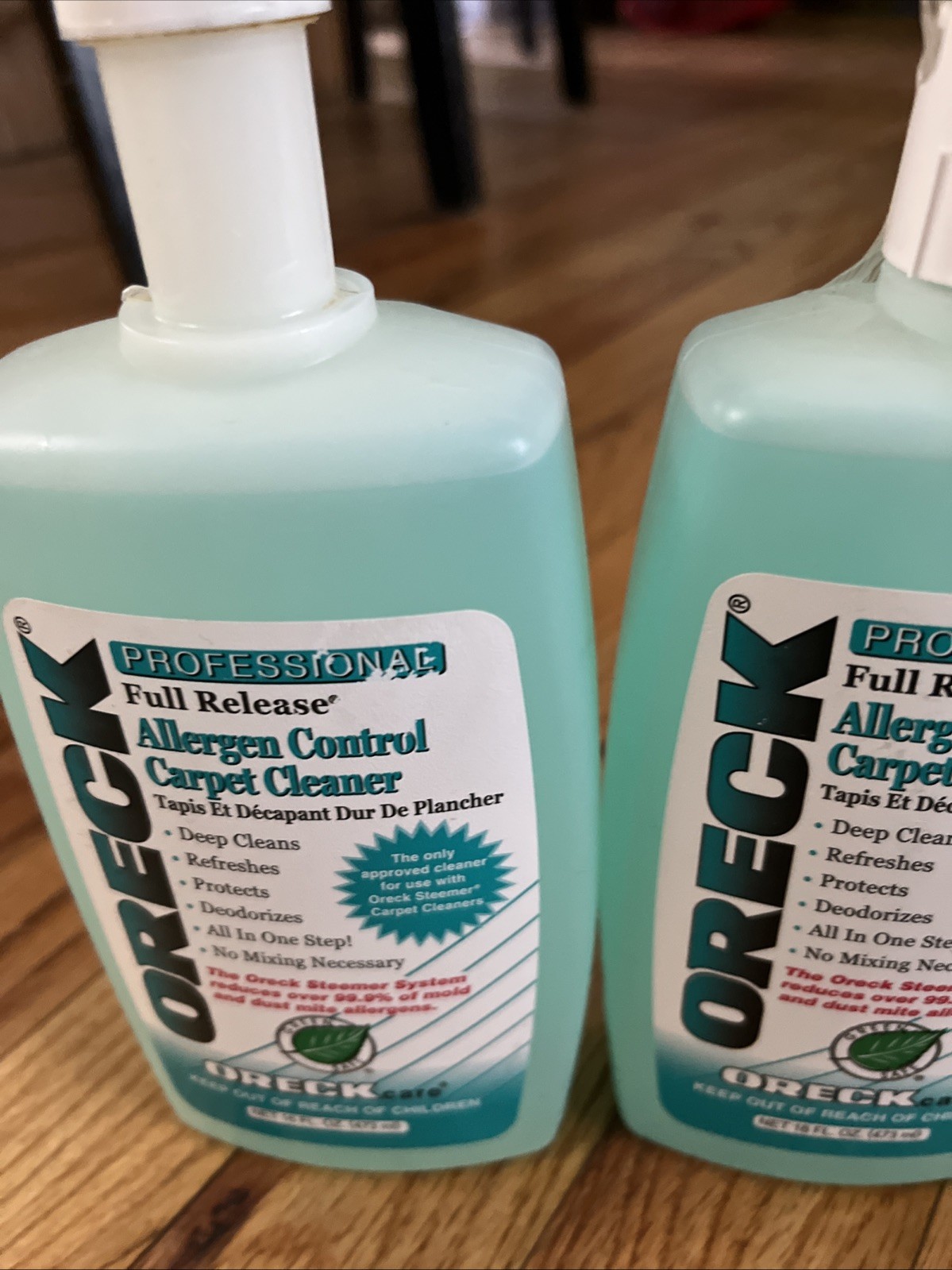 2 Oreck Professional Allergen Control Carpet Cleaner Steemer 16 Fl Oz