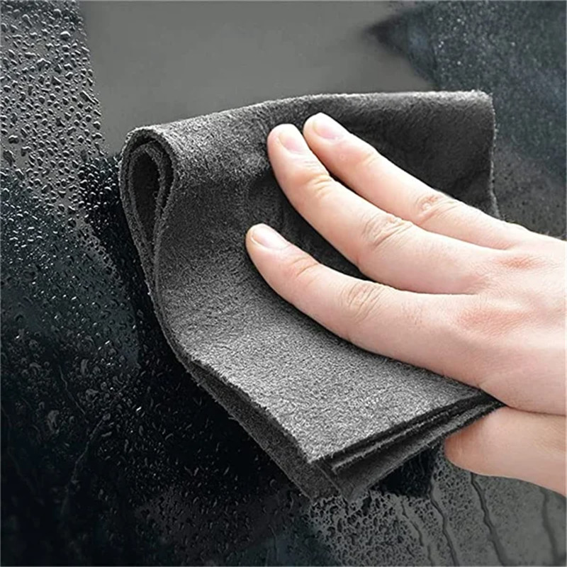 5Pcs Thickened Magic Cleaning Cloth Streak Free Microfiber Cleaning Reusable Rag