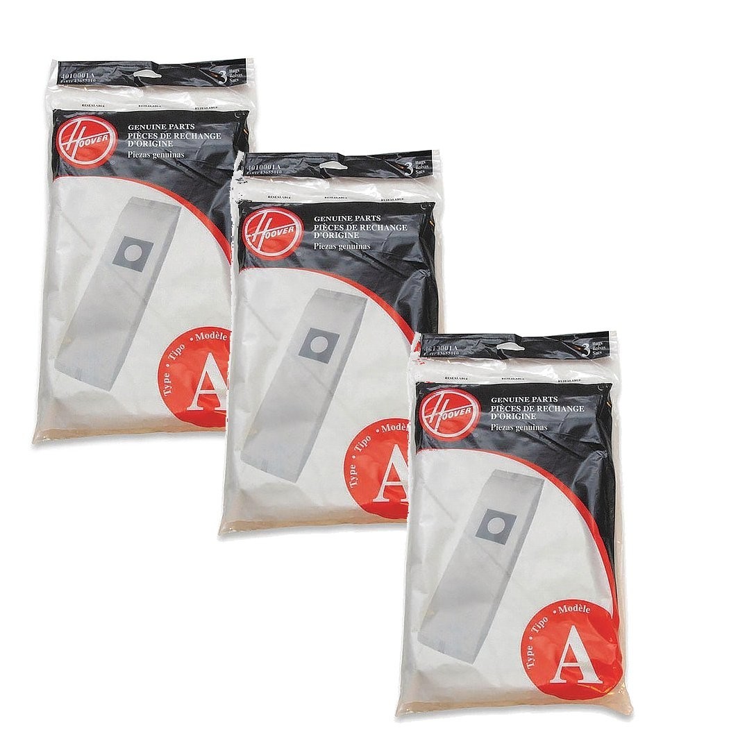 9 Hoover Type A Vacuum Bags OEM | 4010001A