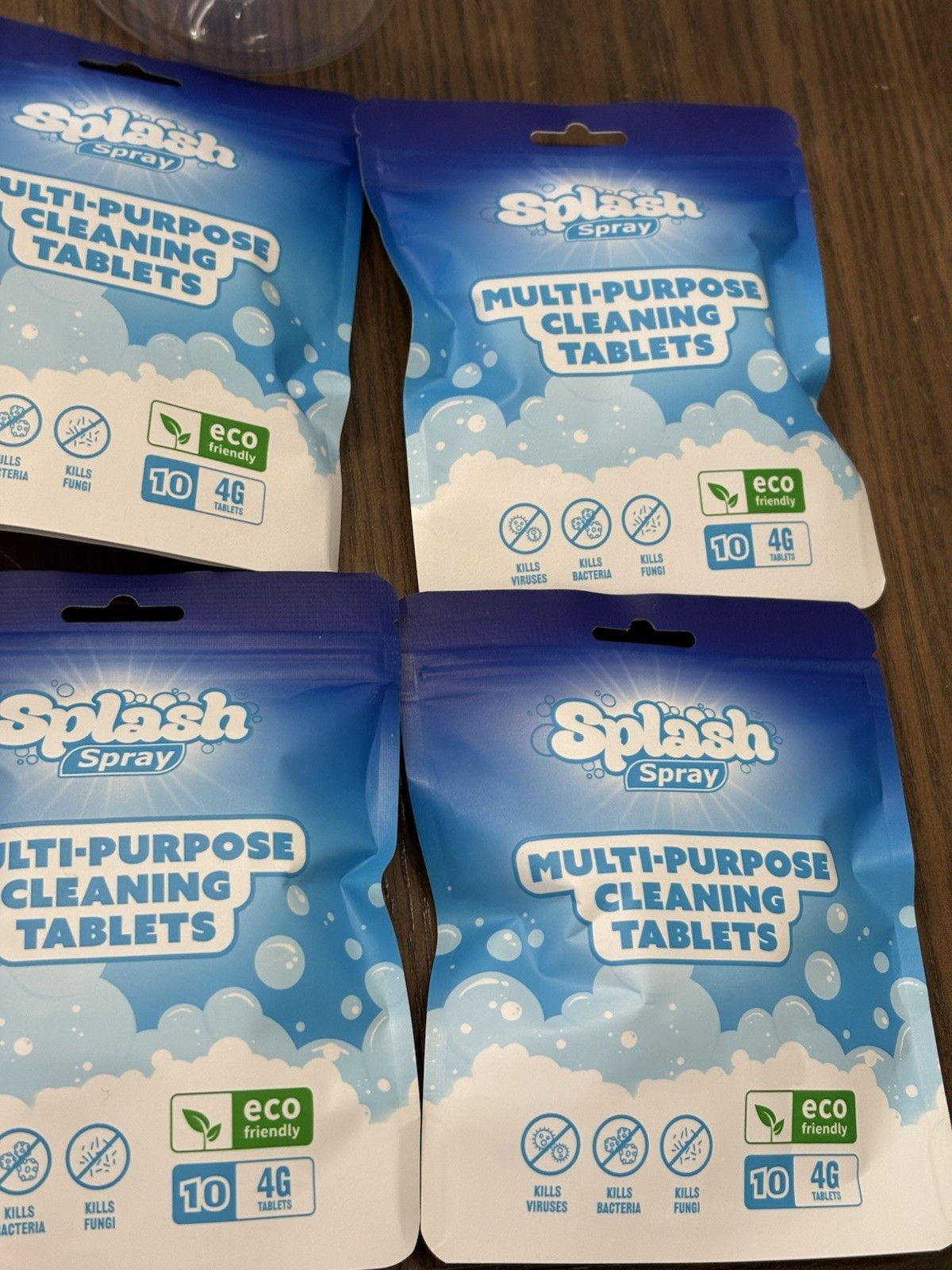 Splash Spray Packages Multi-Purpose Cleaning Tablets (40, 4G) and Spray Bottle