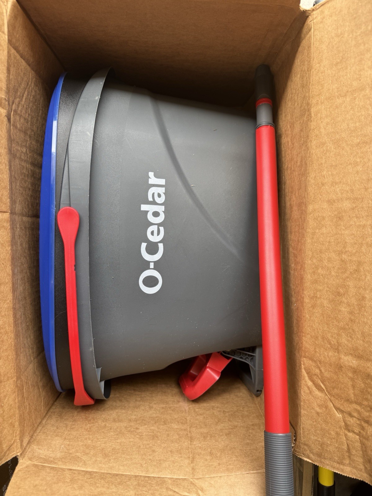 O-Cedar EasyWring RinseClean Microfiber Spin Mop & Bucket Floor Cleaning System
