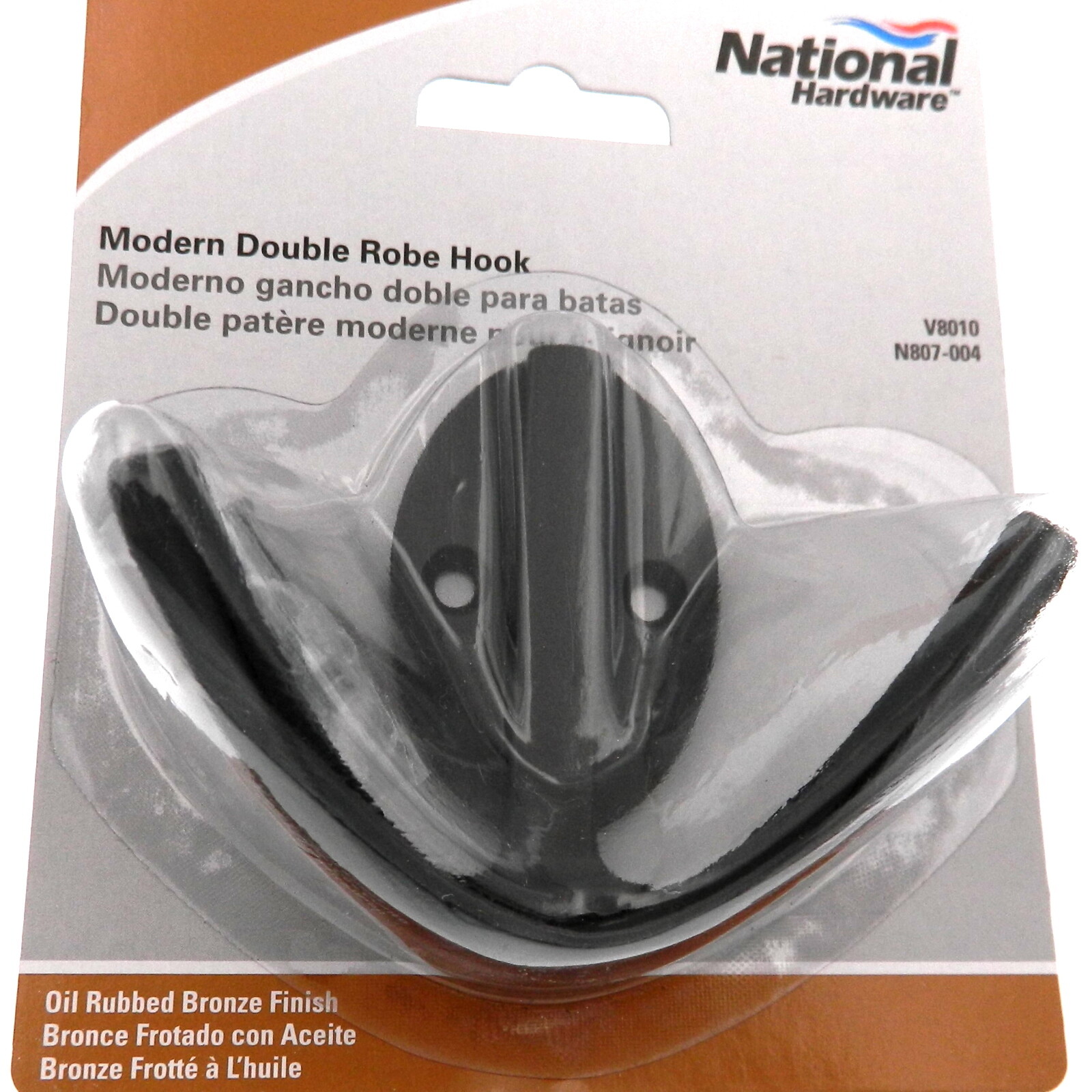 National Hardware Modern Heavy Robe Hook Oil-Rubbed Bronze N807-004