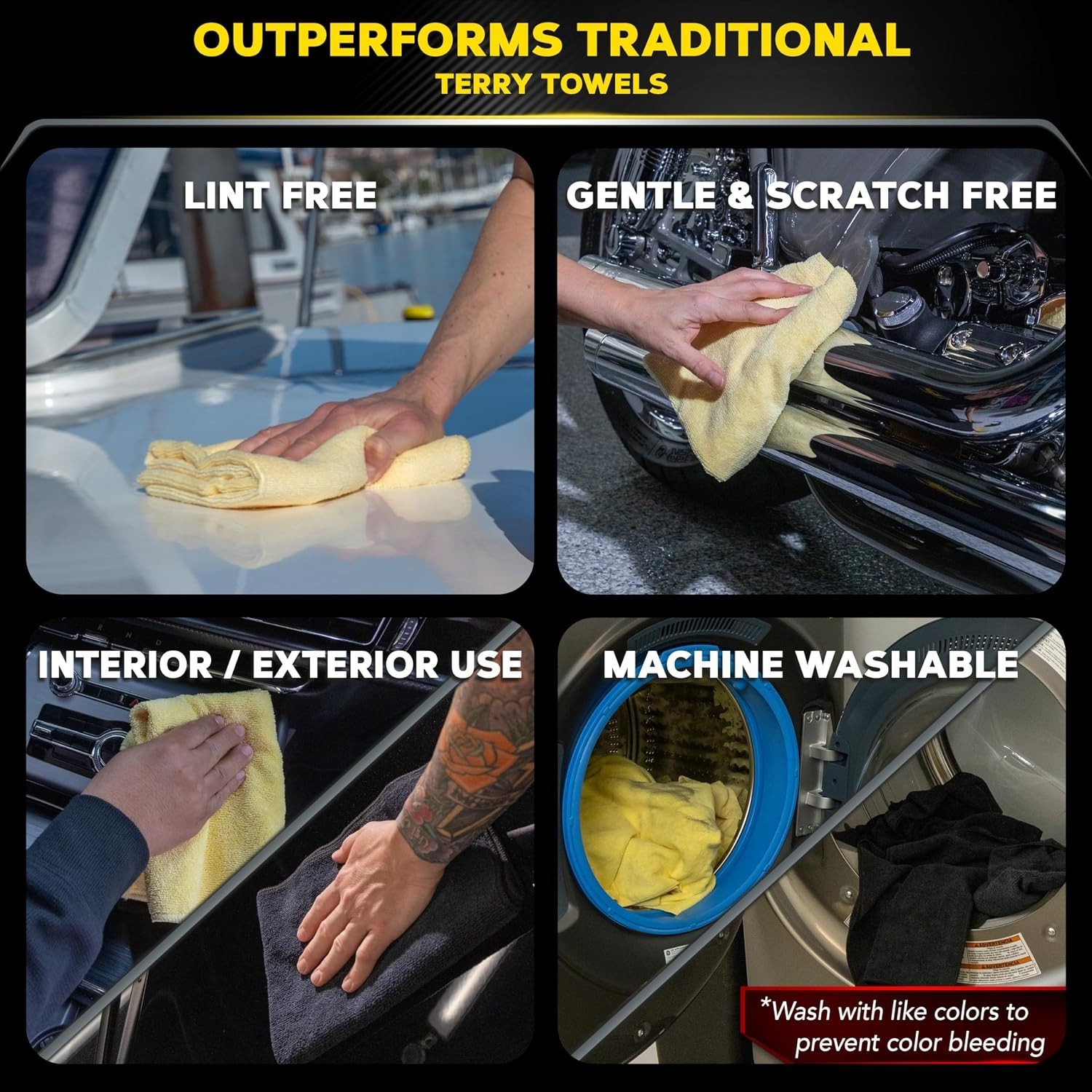 Meguiar’S X2025 Supreme Shine Microfiber Towels -6 Pack