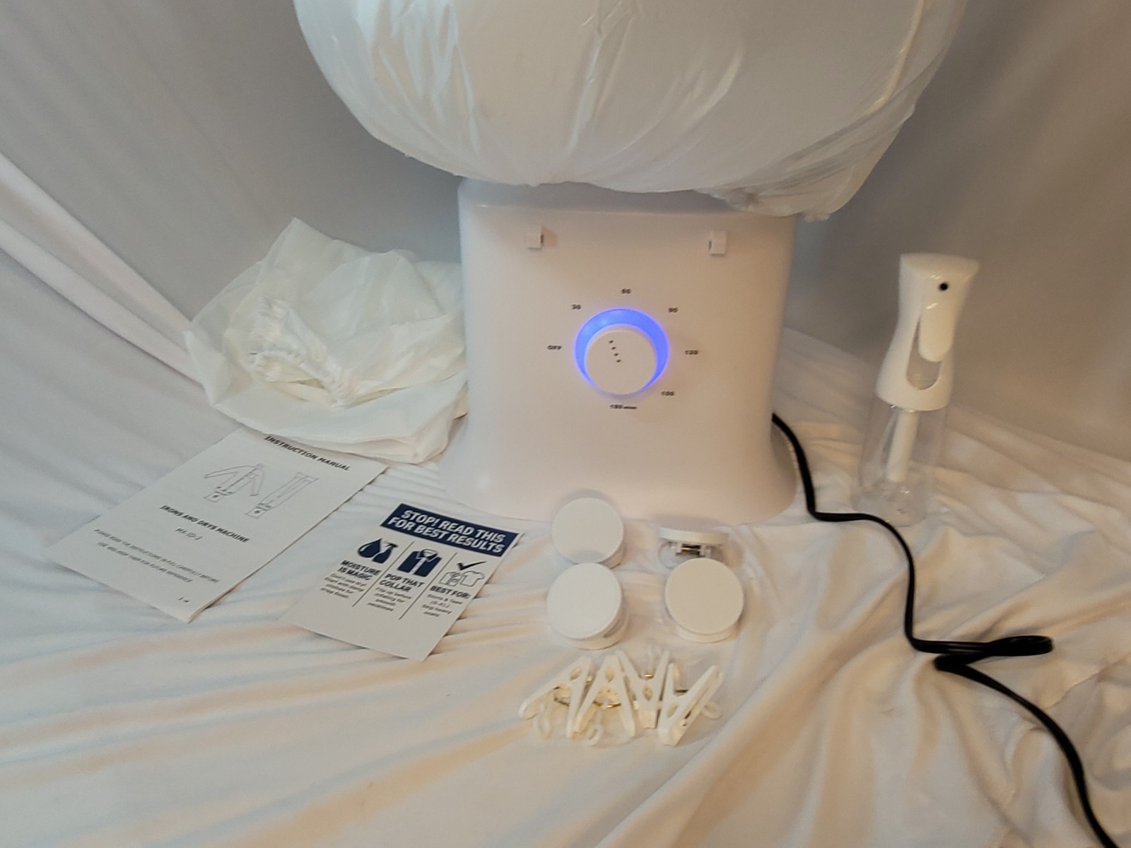 “Automatic Ironing Machine” Winkle Remover for Shirts & Pants, Clothes Steamer