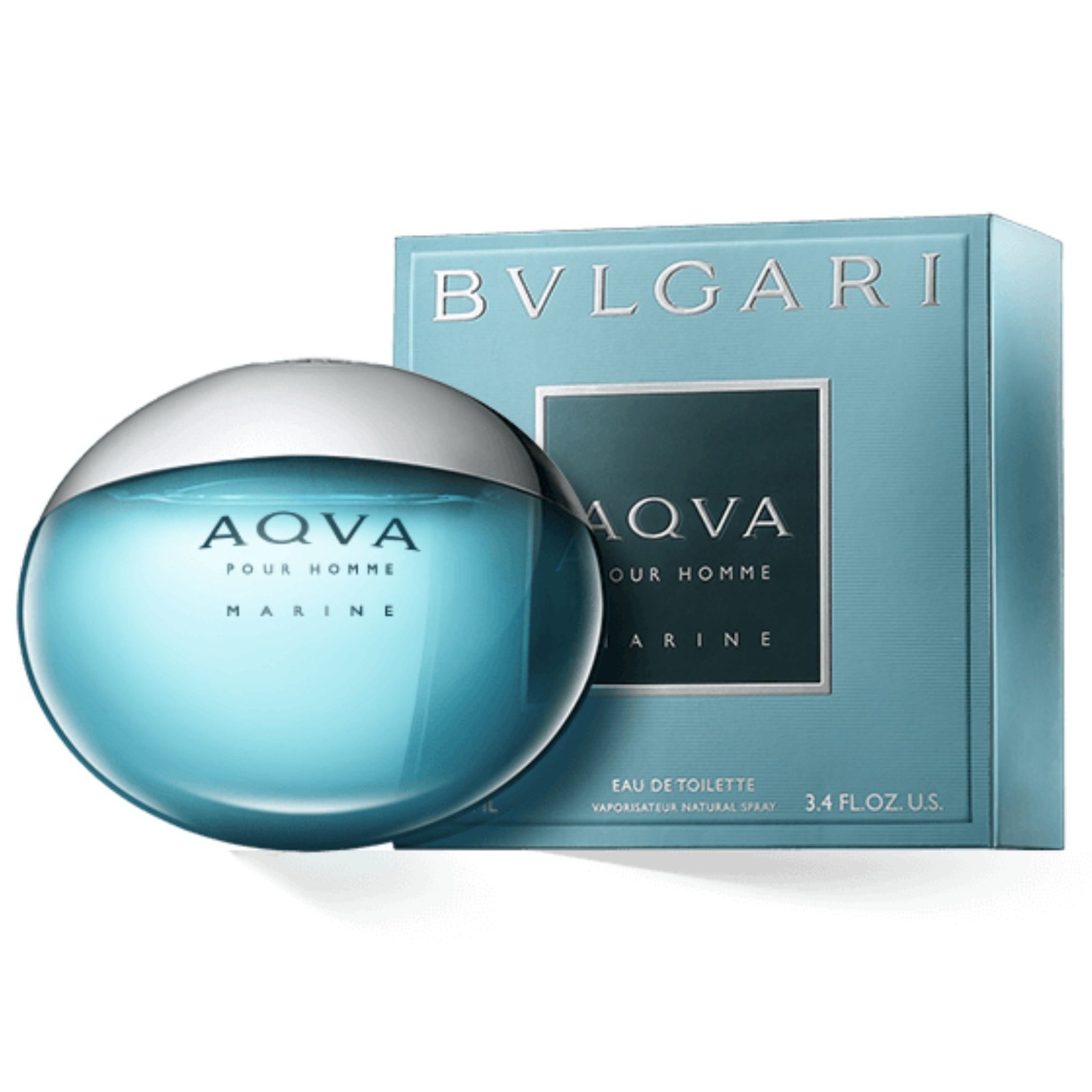 New Sealed Aqva Marine 3.4 Oz/100ml EDT Spray Aromatic Aquatic For Men USA SHIP