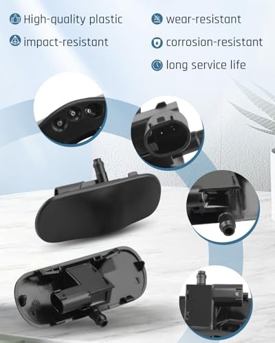 Windshield Washer Nozzles Fit for Audi A3 A4 A5 A6 A7 A8 Q3 Q5 Q7 TT,
