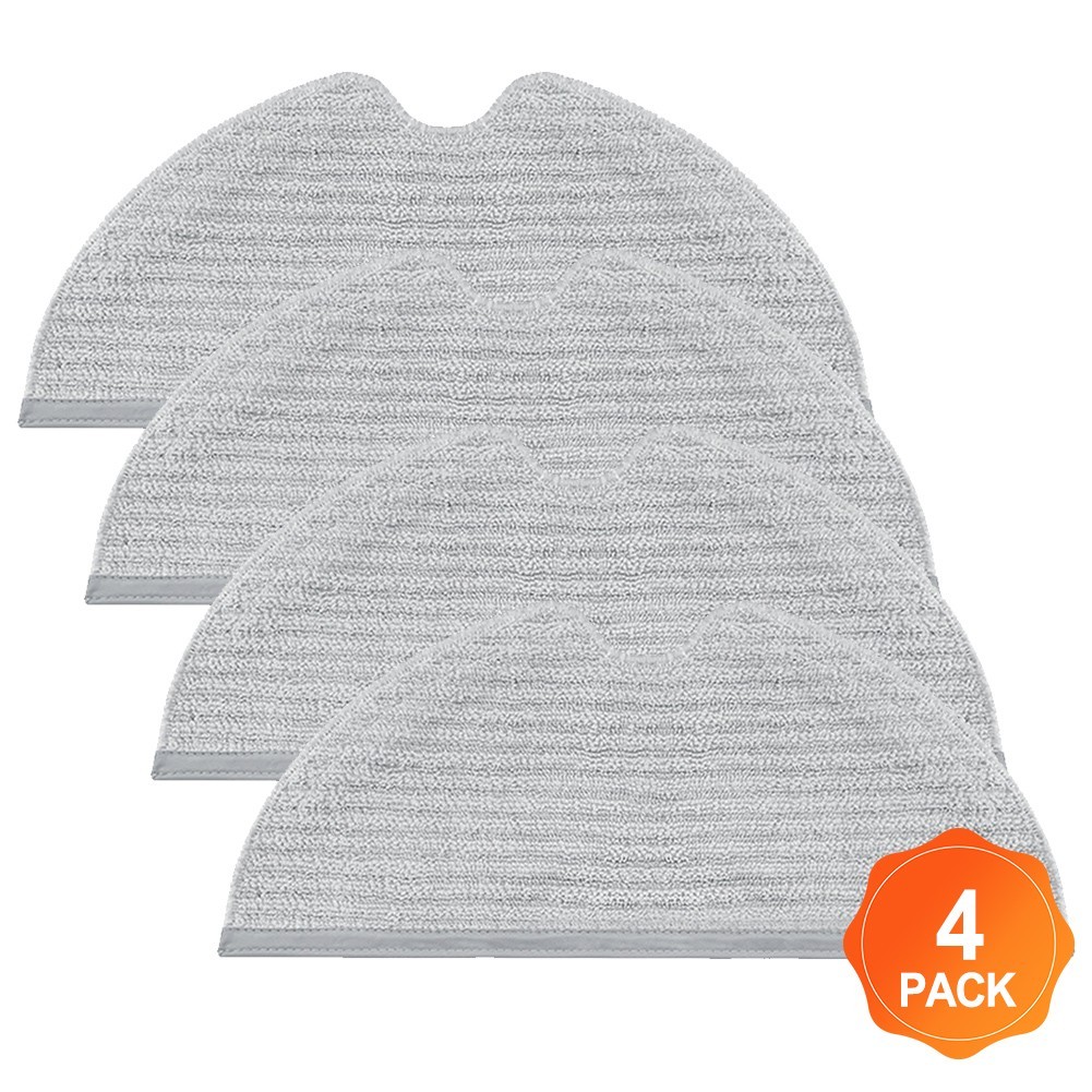 Mop Pads Compatible with For Mova for z500 Robot Vacuums Quick Installation