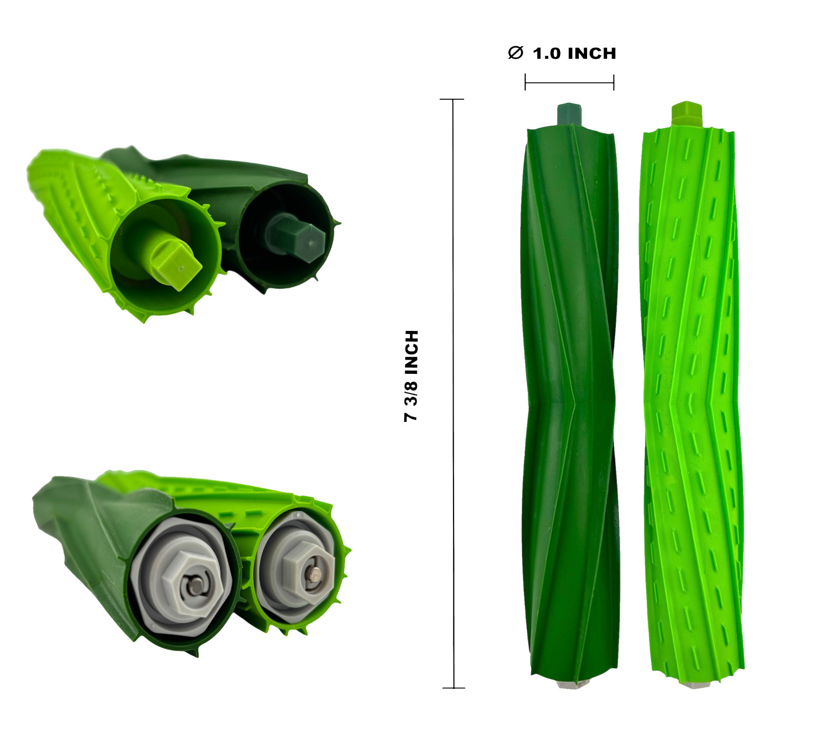 Refill Kits for iRobot Roomba i7+ i8+ j5 j6 j9 Roller Side Brush Filter Dust Bag