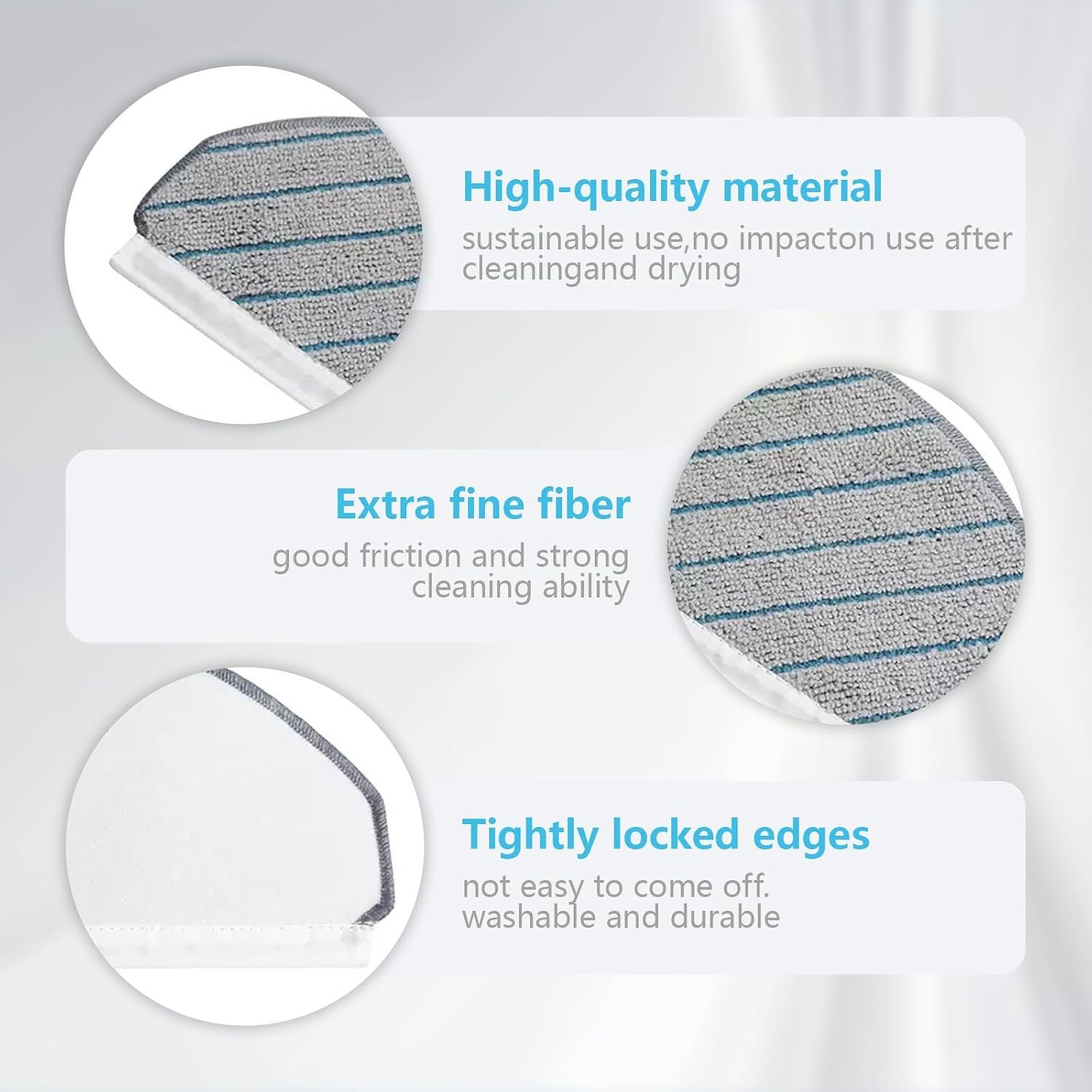 Replacement for ECOVACS DEEBOT N20 Plus N20 Pro Plus Vacuum Cleaner for Yeedi