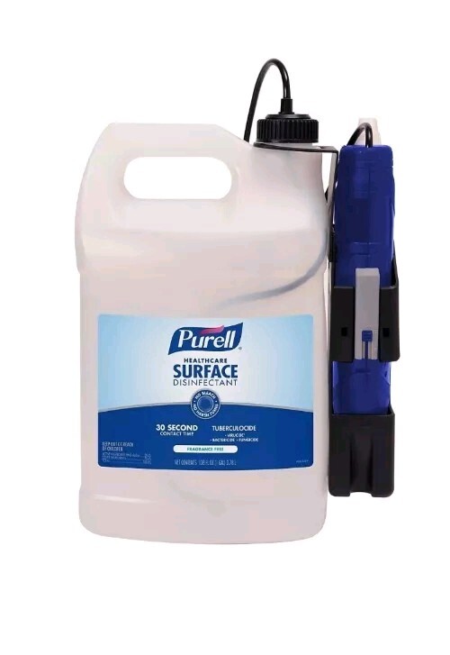 Battery Powered Sprayer for Surface Sanitizers Cleaners Liquid Portable Purell