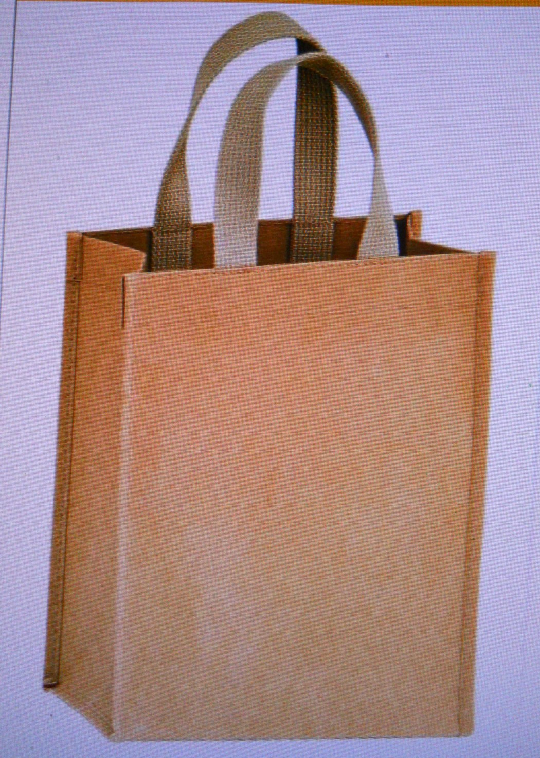 CYCLONE – Washable Kraft Paper Tote Bag with Web Handle |8x4x10|