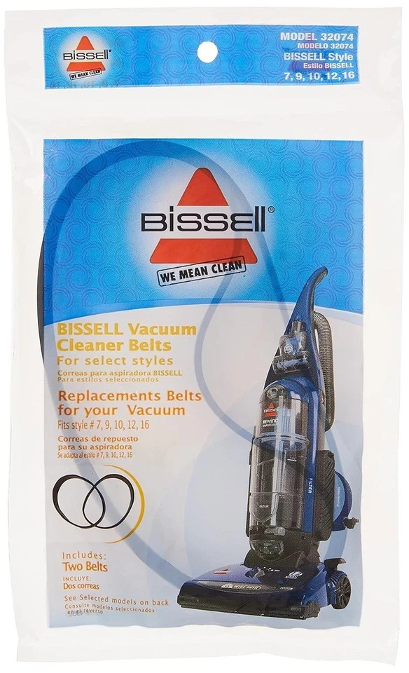 Style 7/9/10 P/N 3031120 Replacement Belt for Bissell Vacuum 2 Pack