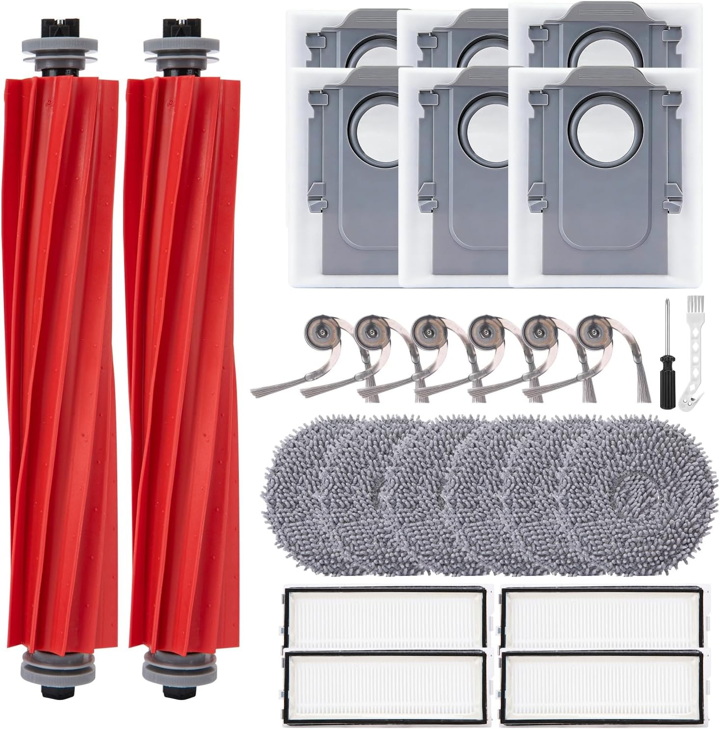 Accessories Replacement Kit Compatible With Roborock QV 35A QV 35S Robot Vacuum