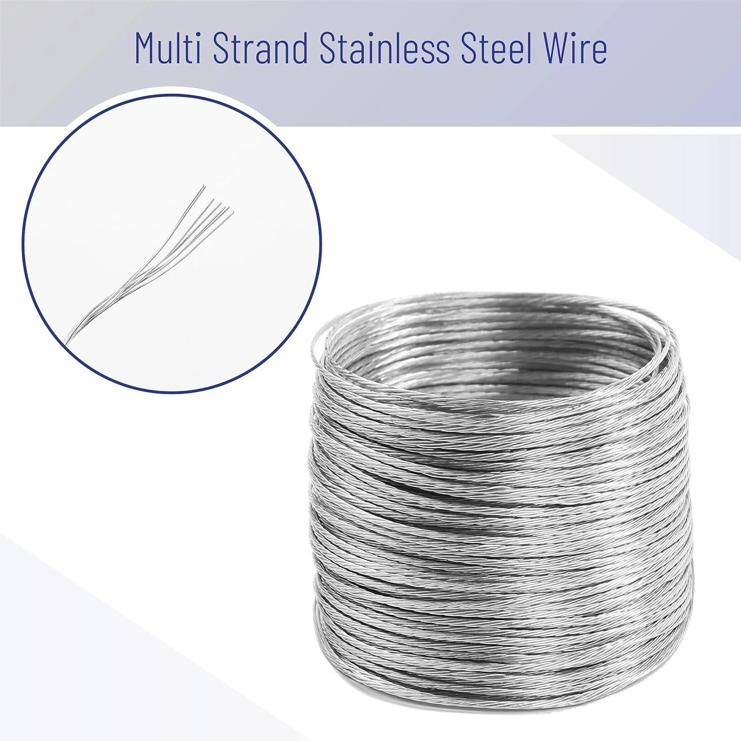 Picture Hanging Wire Kit, 100 Ft, D Rings, Heavy Duty for Frame & Art Hanging