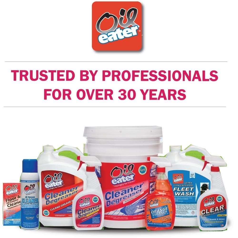 Oil Eater Cleaner Degreaser 1 Gal Color Safe Non Corrosive Concentrated Liquid