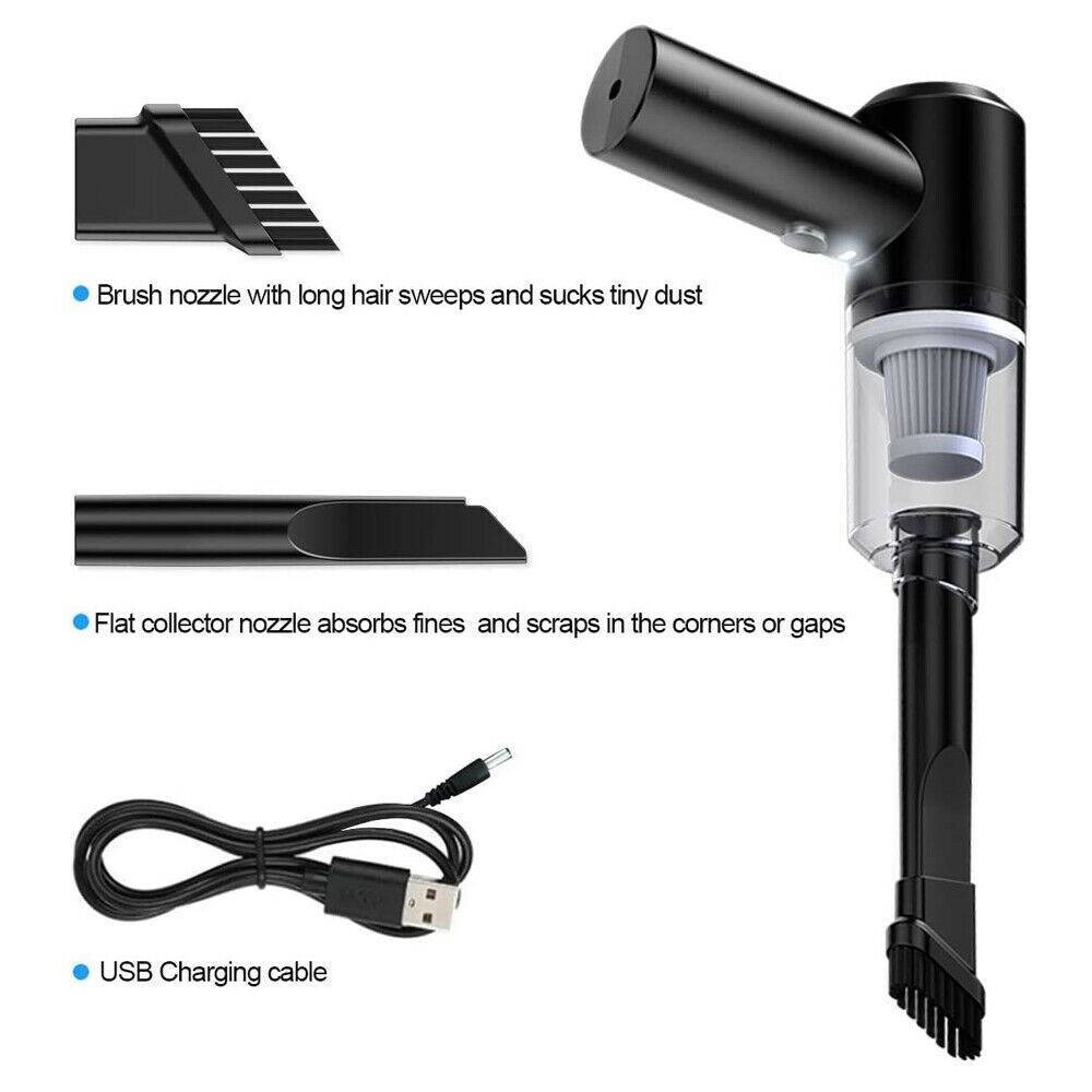 120W Cordless Handheld Vacuum Cleaner Small Mini Portable Car Auto Home Wireless