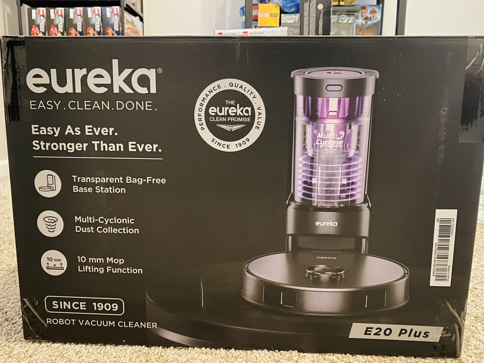 Brand New! – Eureka E20 Plus Robot Vacuum Mop & Bagless Self Emptying Station