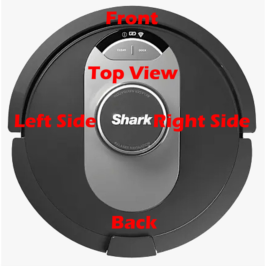 Original Shark RV2502AE Vacuum LEFT Wheel Assembly w/ Motor Replacement Part