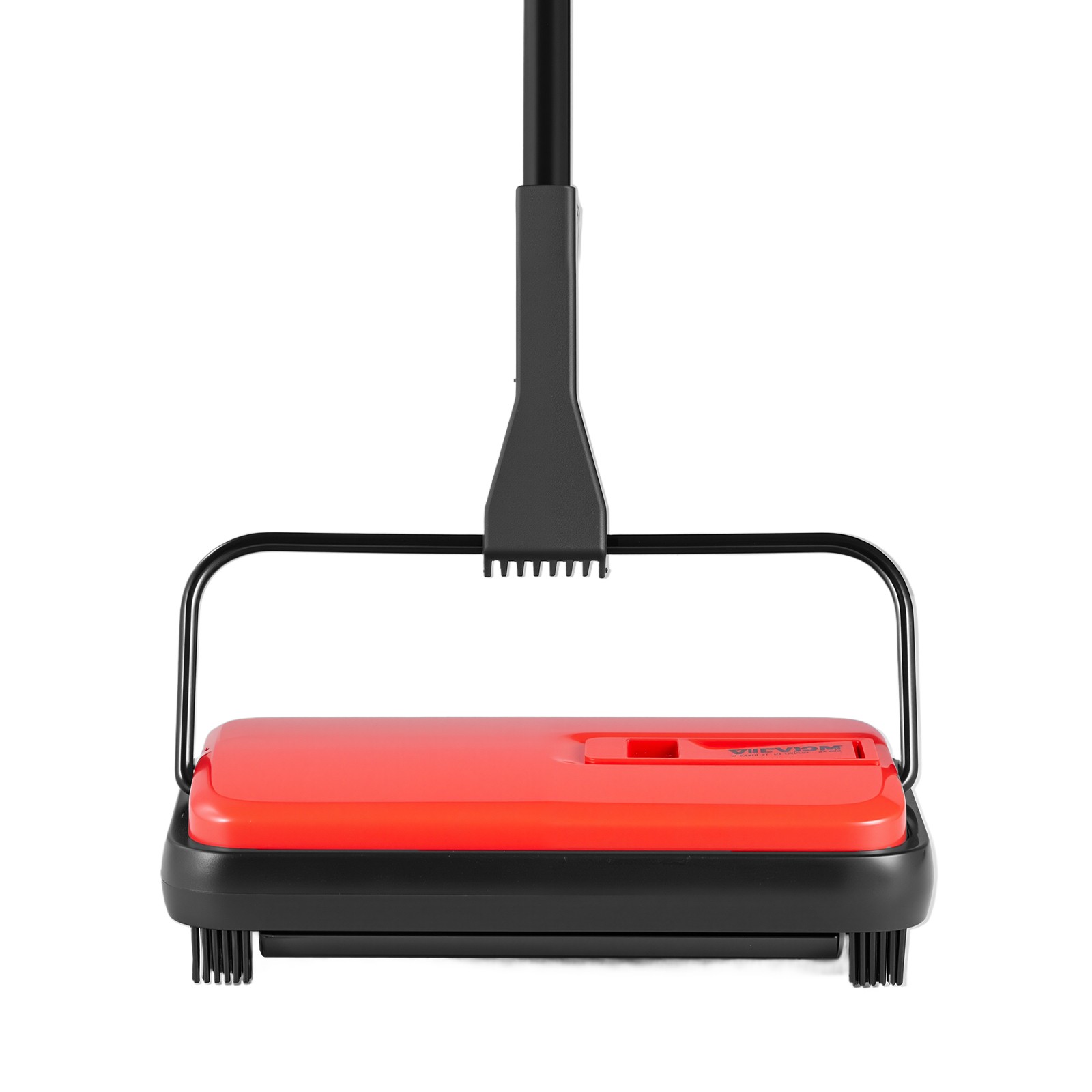 VEVOR Carpet Floor Sweeper Manual 6.7 inch Width Sweeping Paths Non Electric Red