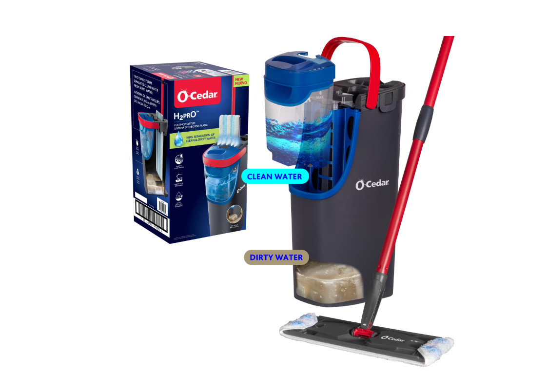 O-Cedar H2prO™ Flat Mop System