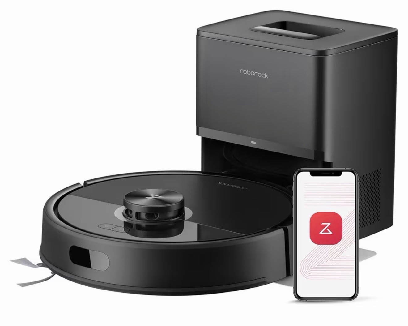 Roborock Q7 M5+ Robot Vacuum Auto-Empty Dock New Sealed Black
