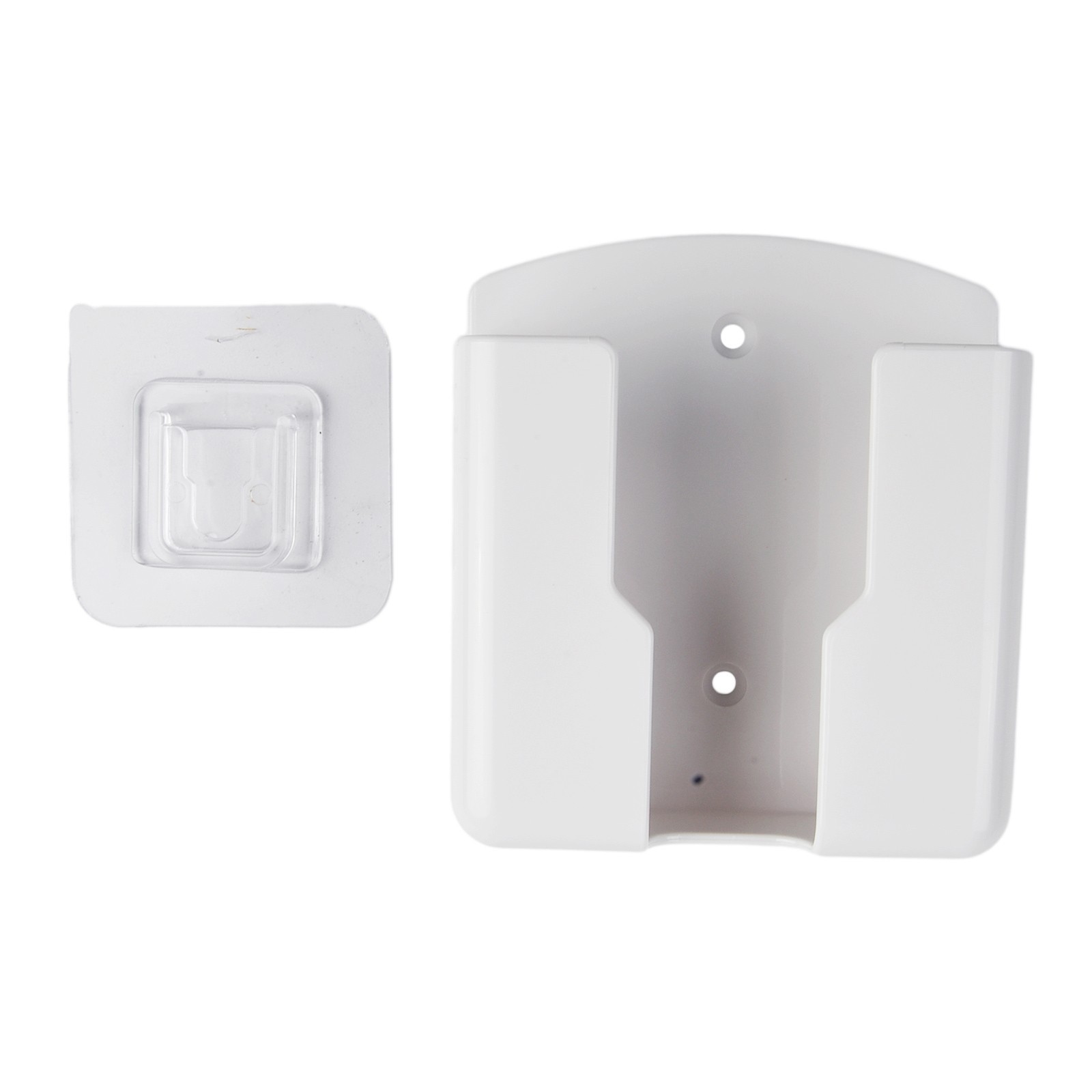 Universal-White Air-Conditioner Remote Control Holder Wall-Mounted Box Storage