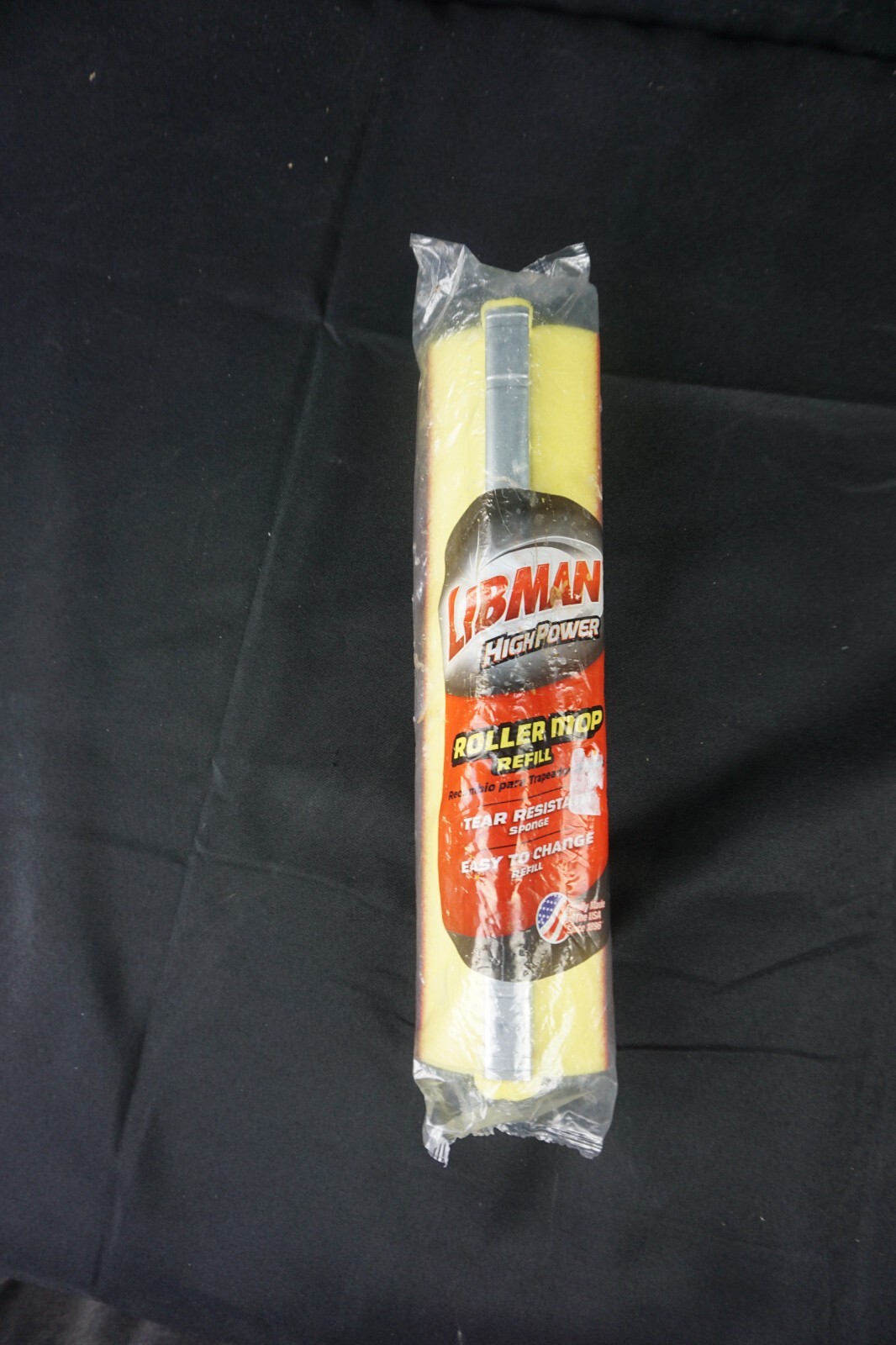 Libman 956 Roller Mop With Scrub Brush Refill NEW