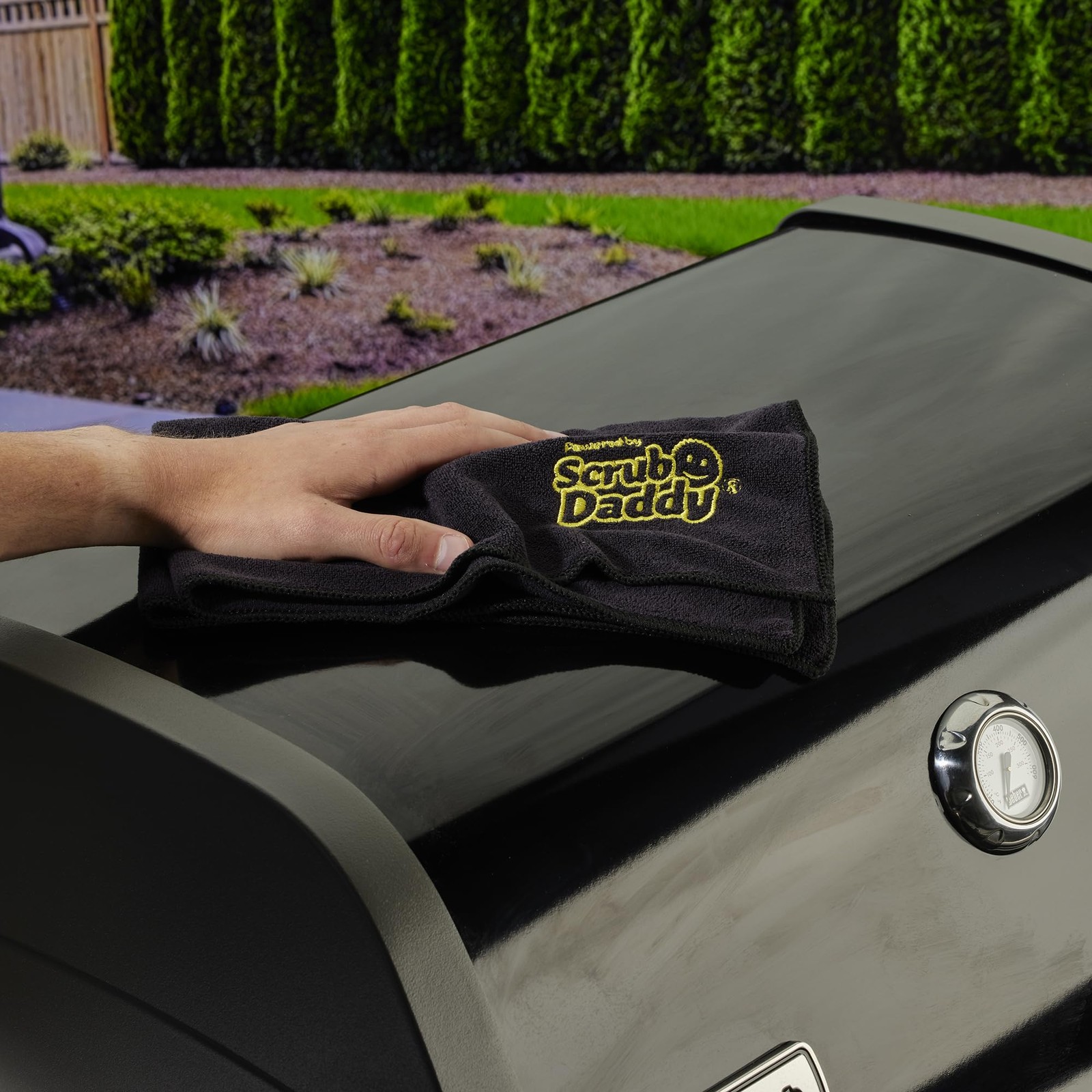 2-Pack Microfiber Grill/Griddle Cloths Powered by Scrub Daddy