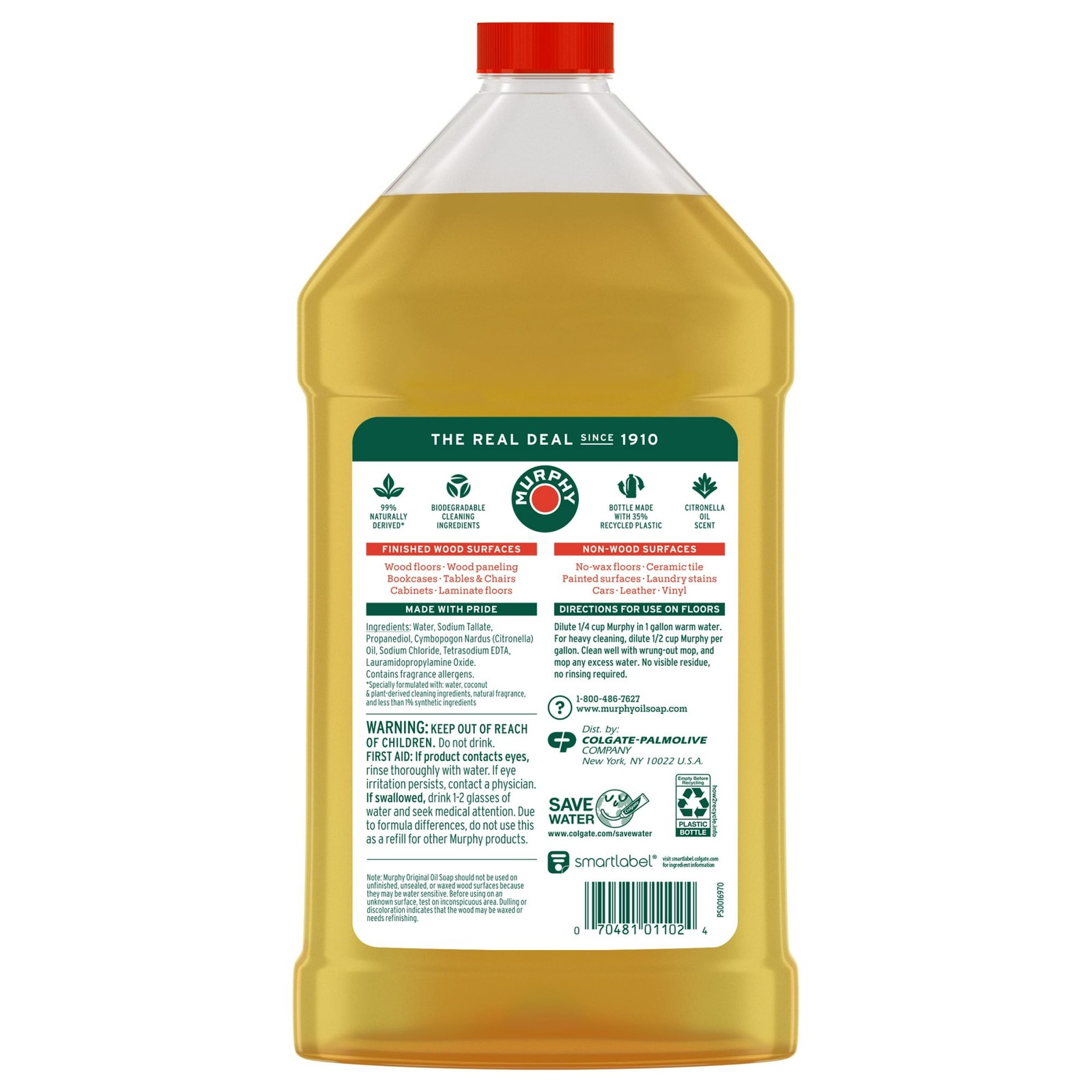 Murphy Oil Soap Wood Cleaner, Original – 32 oz Free Shipping