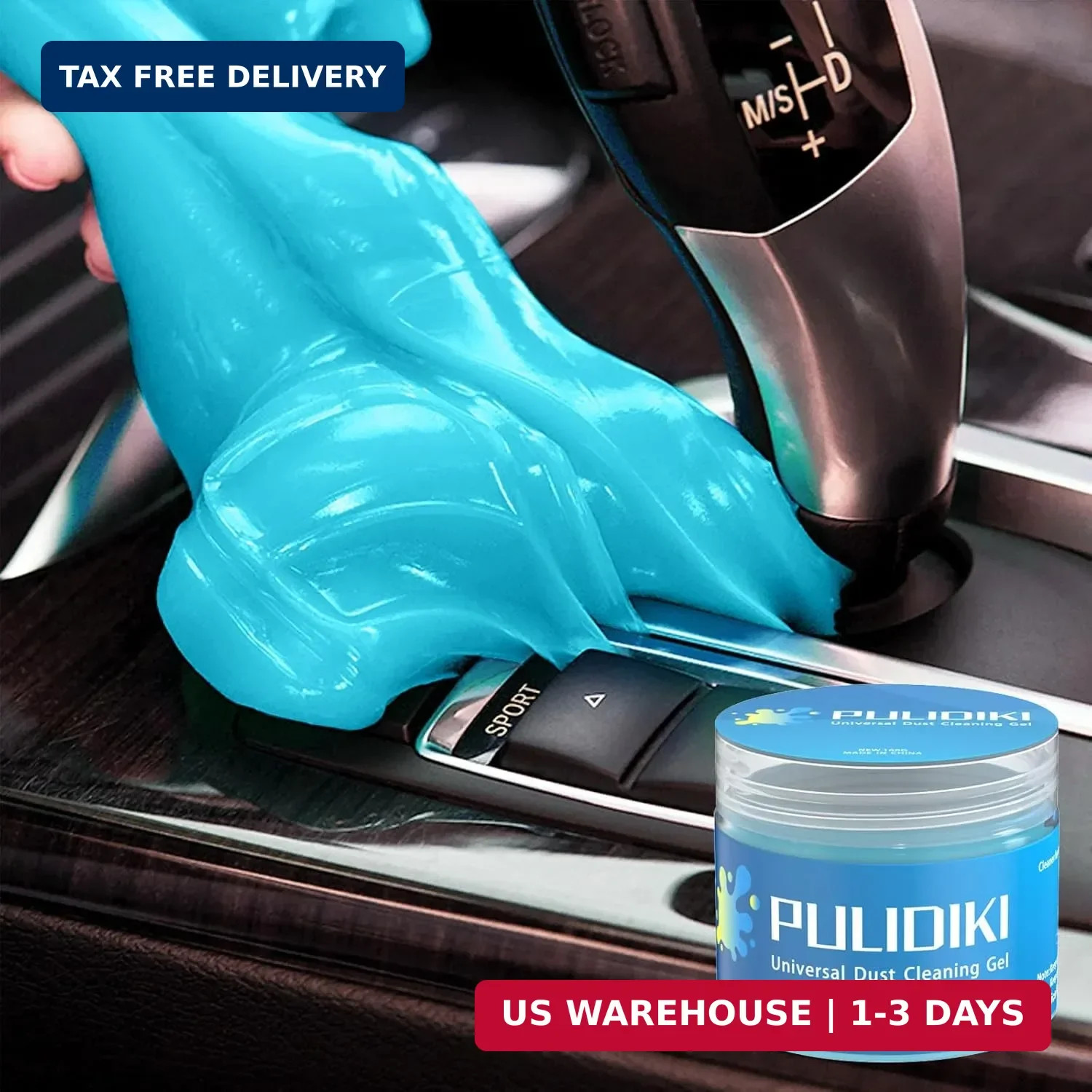 PULIDIKI Car Cleaning Gel Car Clean Putty, Universal Car Interior Cleaner | Perf