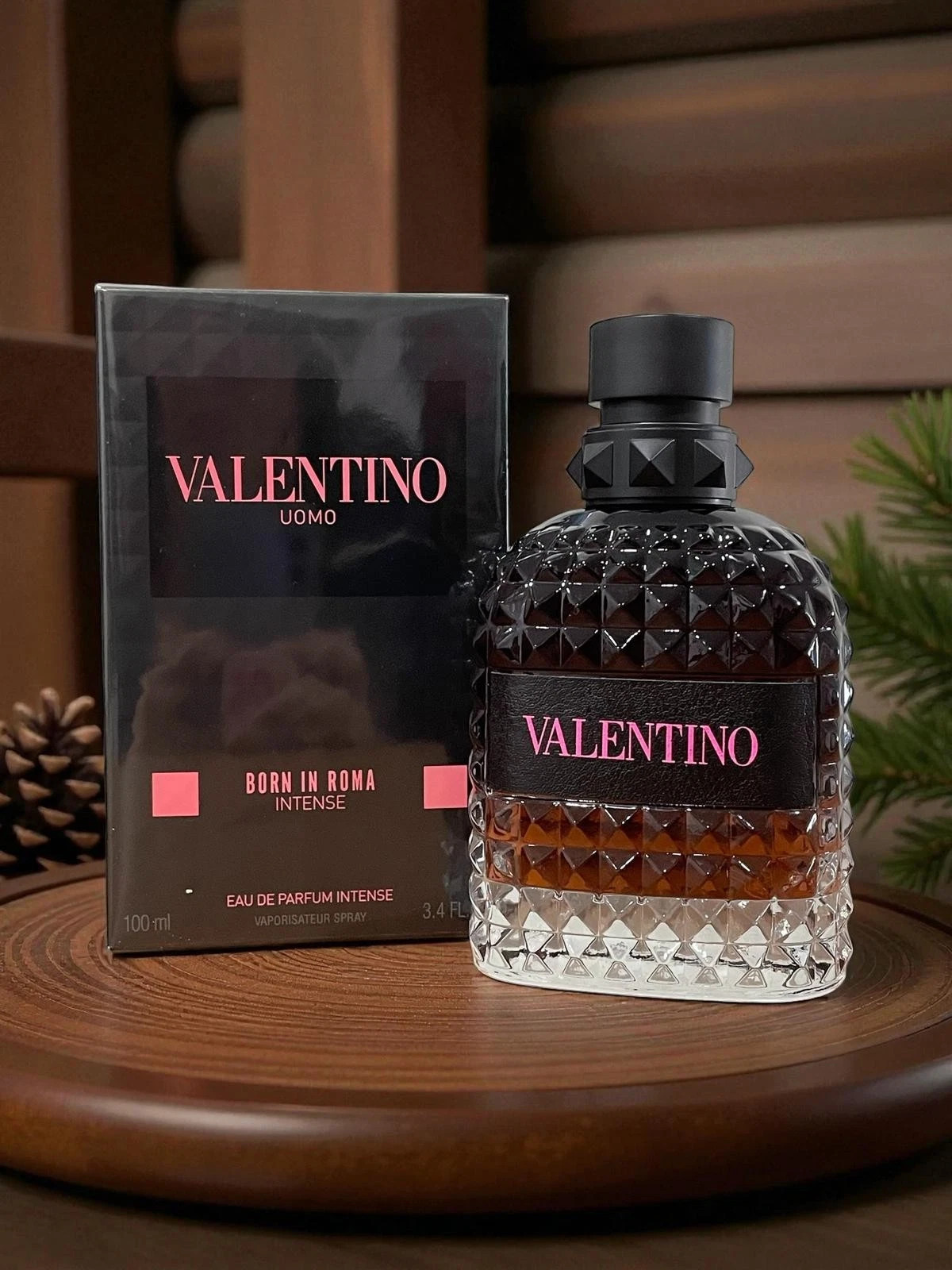 On sale New Unused Uomo Born In Roma Intense for Men -3.4 oz EDP Gift Spray–US-