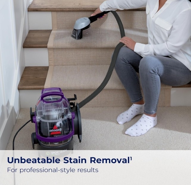 Bissell SpotClean Pet Pro Portable Carpet Cleaner, 2458