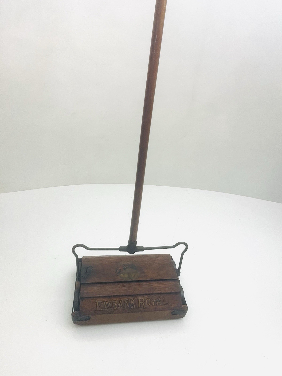 Ewbank Royal Antique Carpet Sweeper with Wooden Handle
