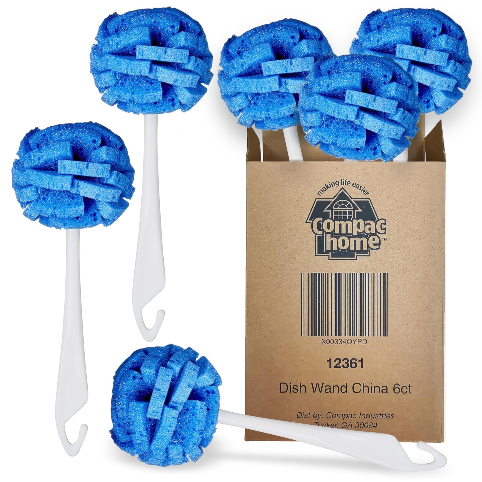 Dish Wand Kitchen Sponge | Effectively Clean China Dishes and Glassware | Uni…