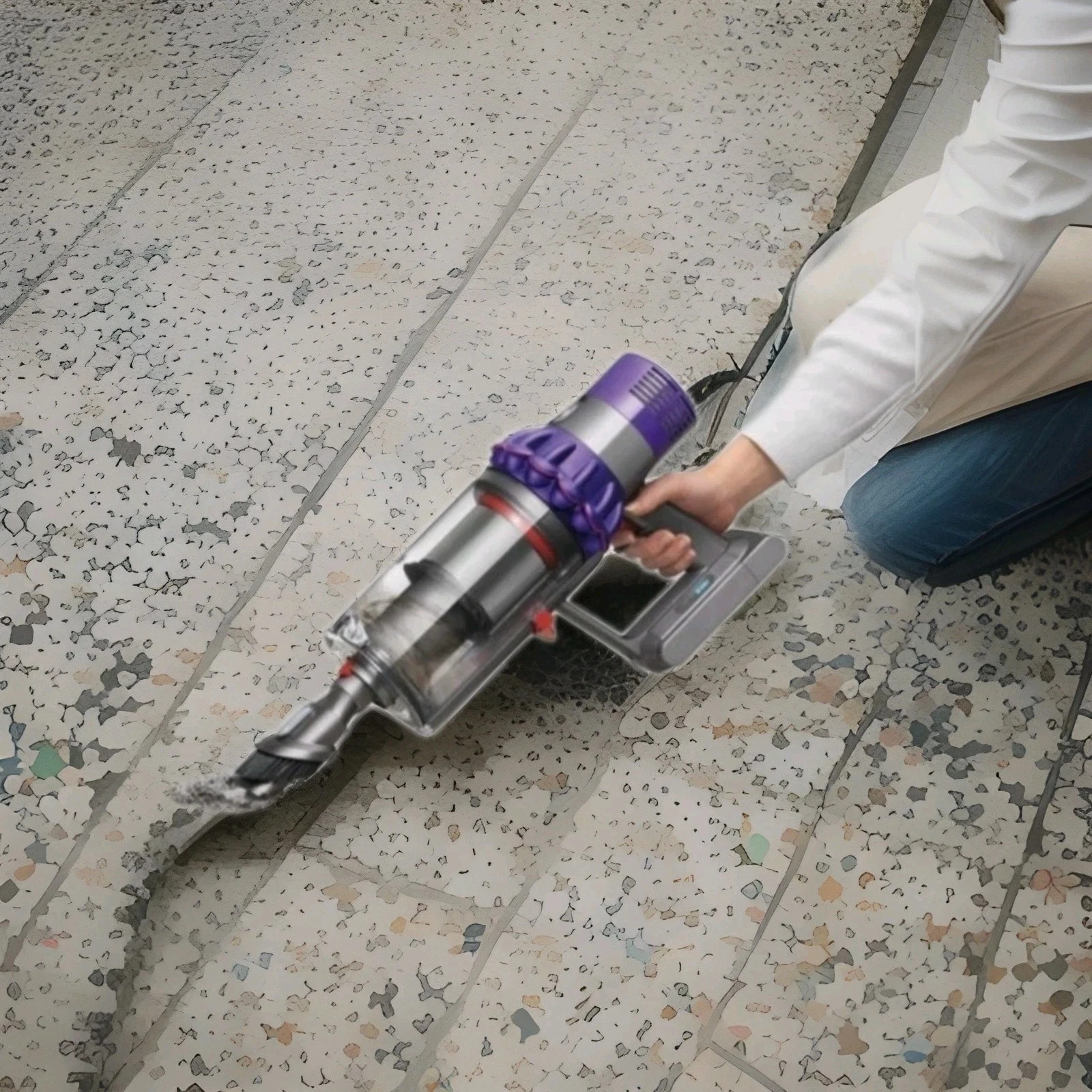 🔥 DYSON CYCLONE SV27 | V10 Animal+ Cord Free Stick Vacuum – NEW (Purple) Read!