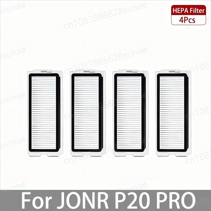 Robot Vacuum Accessories Side Brush HEPA Filter Mop Cloth Dust Bag JONR P20 Pro