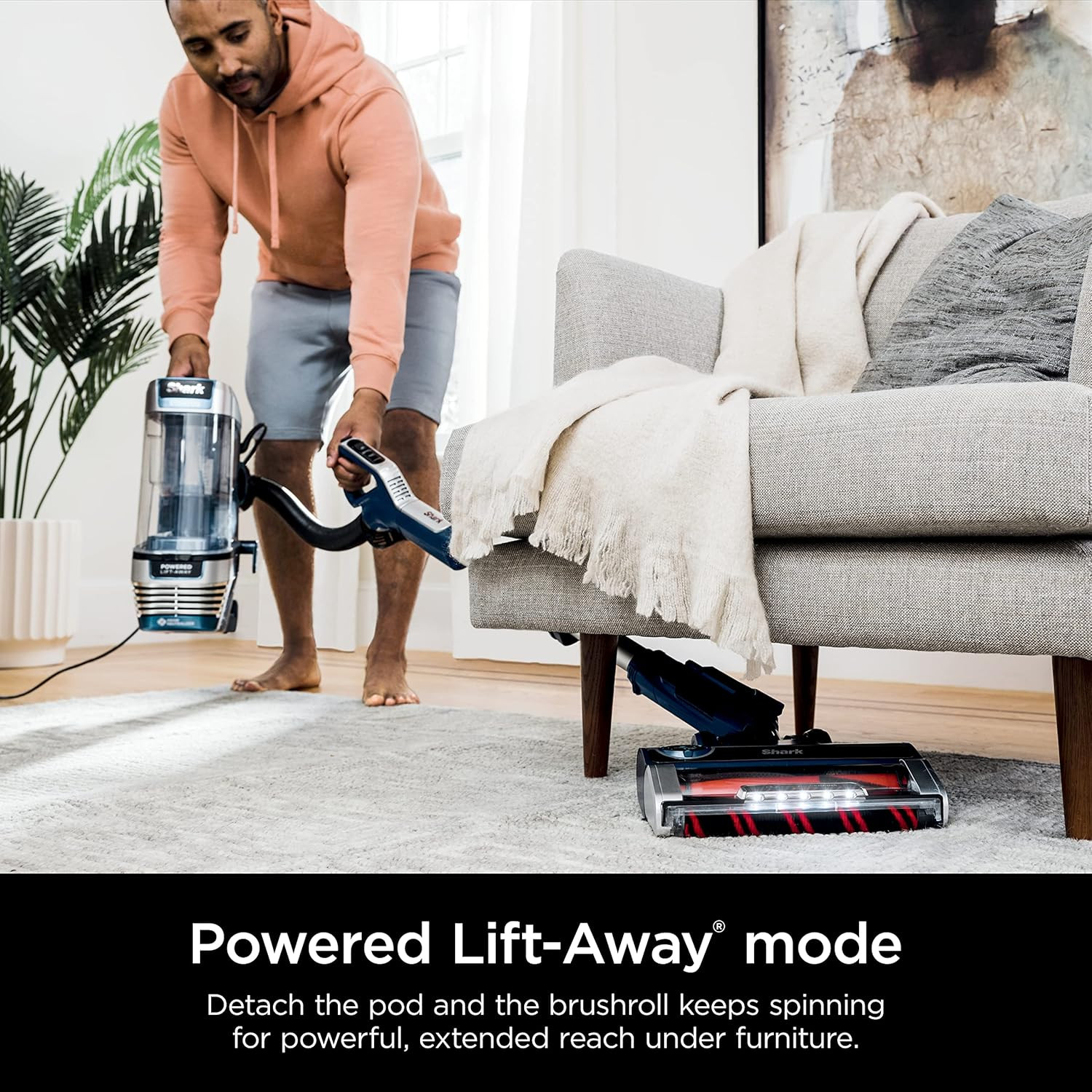 Shark Stratos Upright Vacuum with DuoClean, HairPro & Self-Cleaning Brushroll