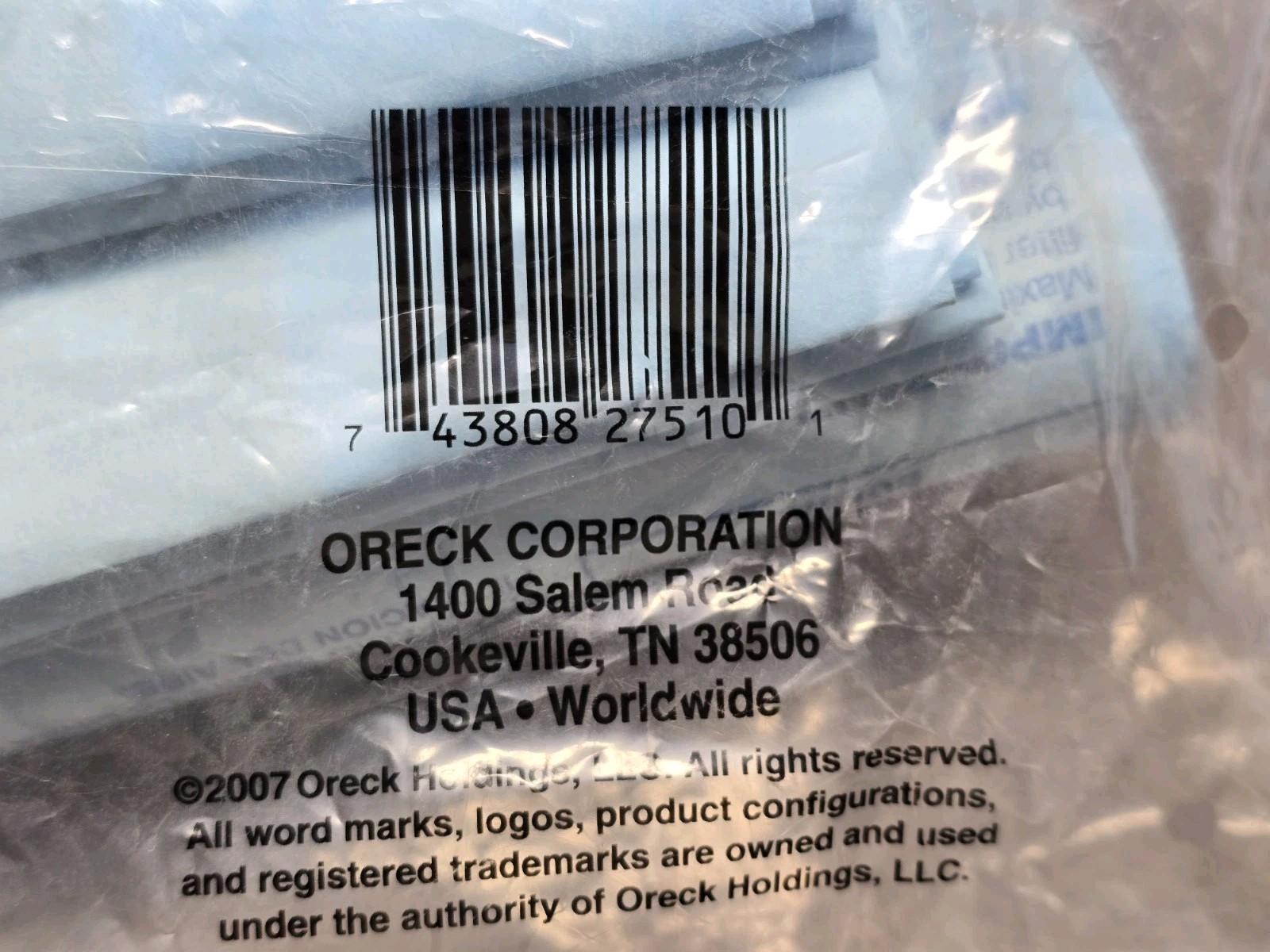 22 Pack Oreck XL Upright Vacuum Bags 2000 8000 9000 commercial PK800025