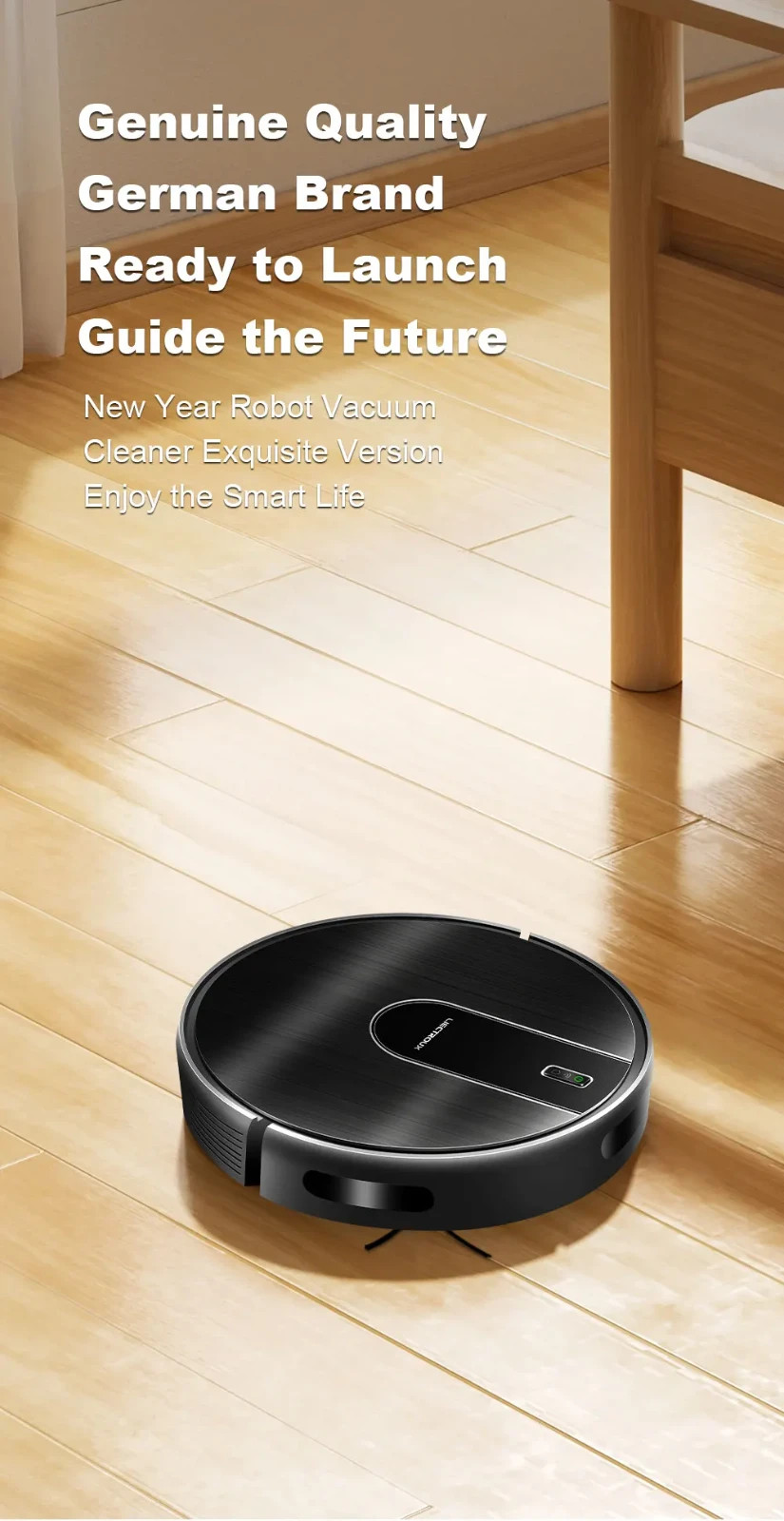 Robot Vacuum and Mop Combo, LIECTROUX N7S-U 5200MAH ,Brushless Motor