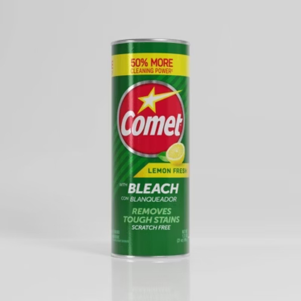 Comet Lemon Fresh Disinfectant Cleanser with Bleach – 21oz