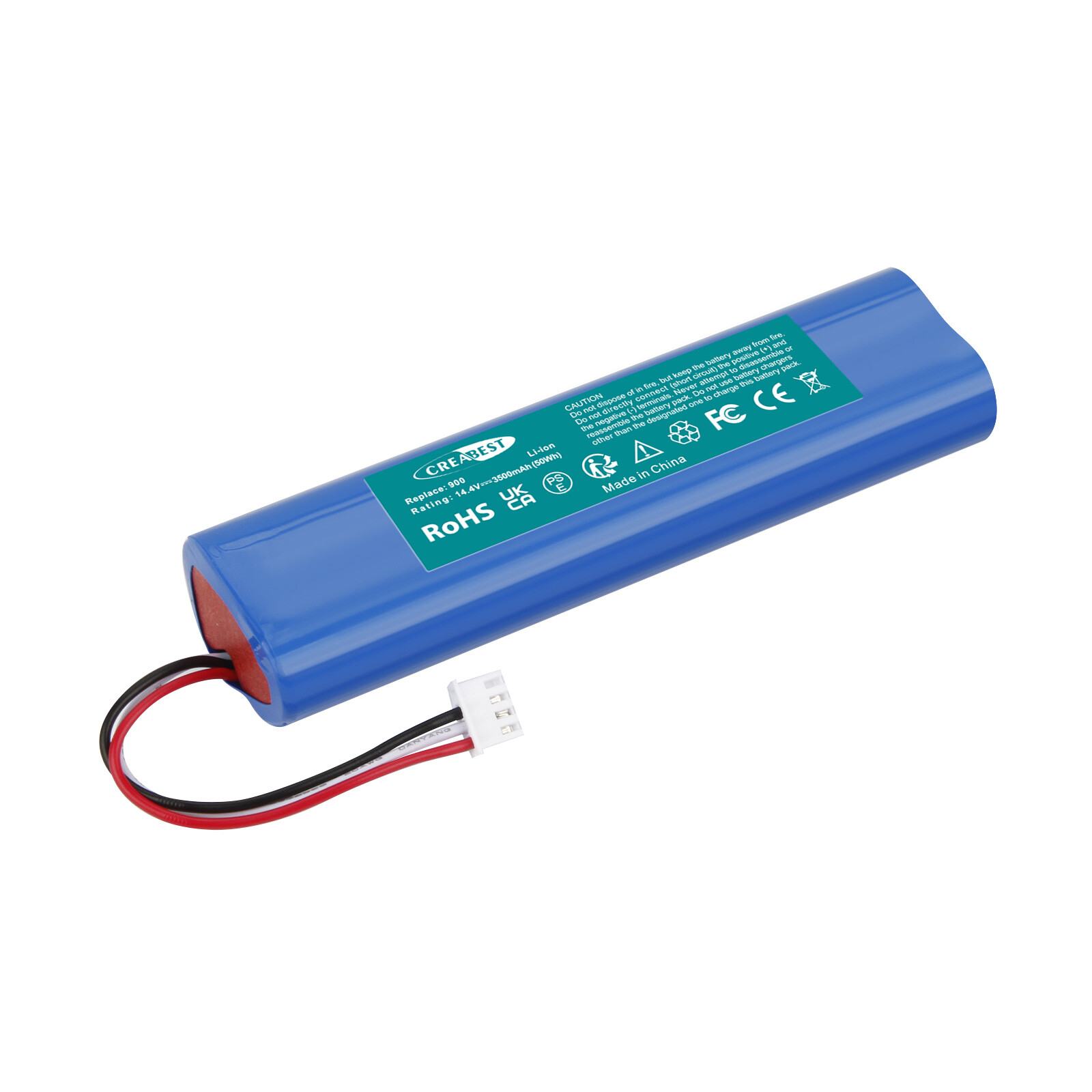 3.5Ah 14.4V Battery For Ecovacs Deebot Ozmo 900 901 905 920 937 S01-LI-148-2600