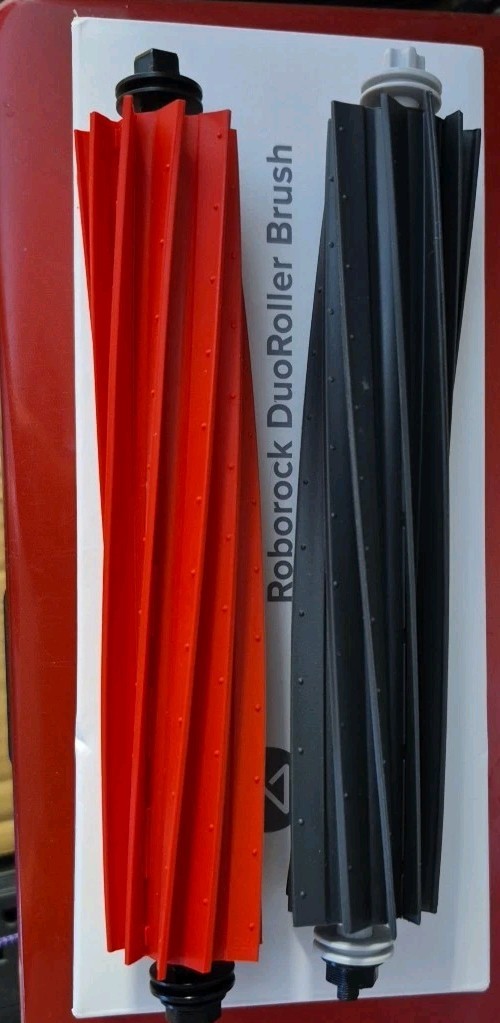 Z ROBOROCK DUOROLLER BRUSH FOR ROBOTIC VACUUMS RED / GREY See Photos New!!